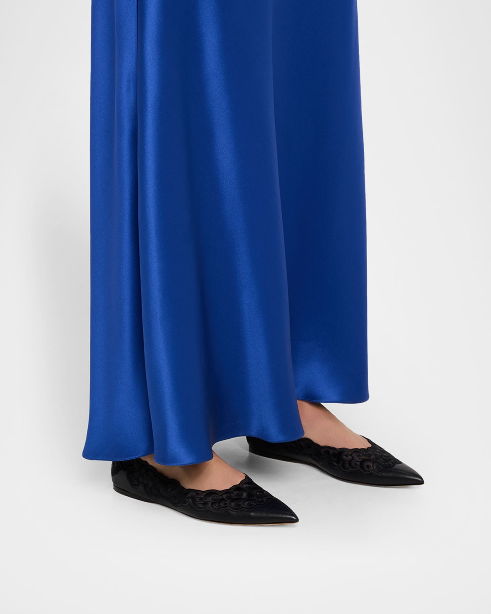 Ziva Leather Ballerina Flats 1