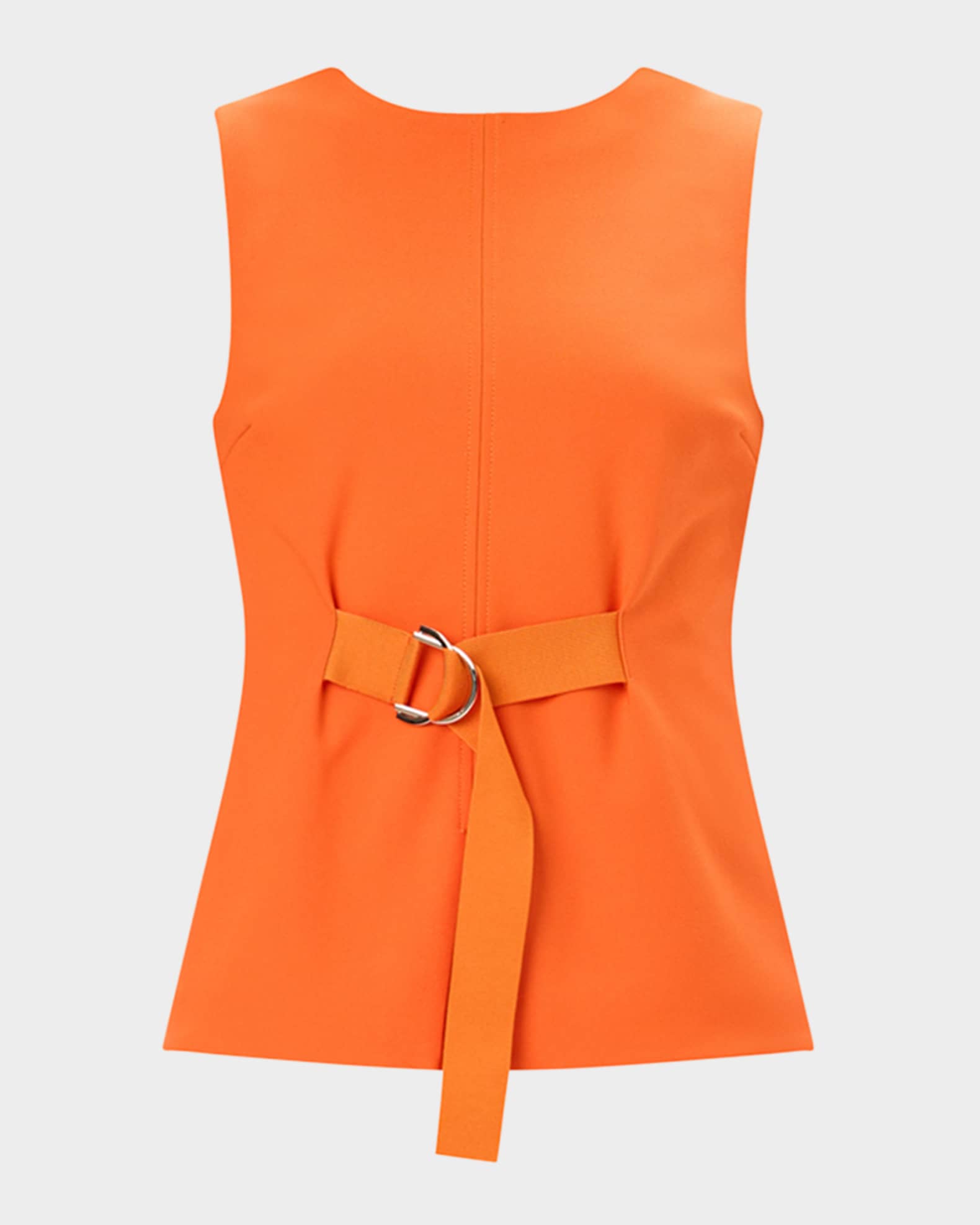 The Jemma Sleeveless Gathered Top 0