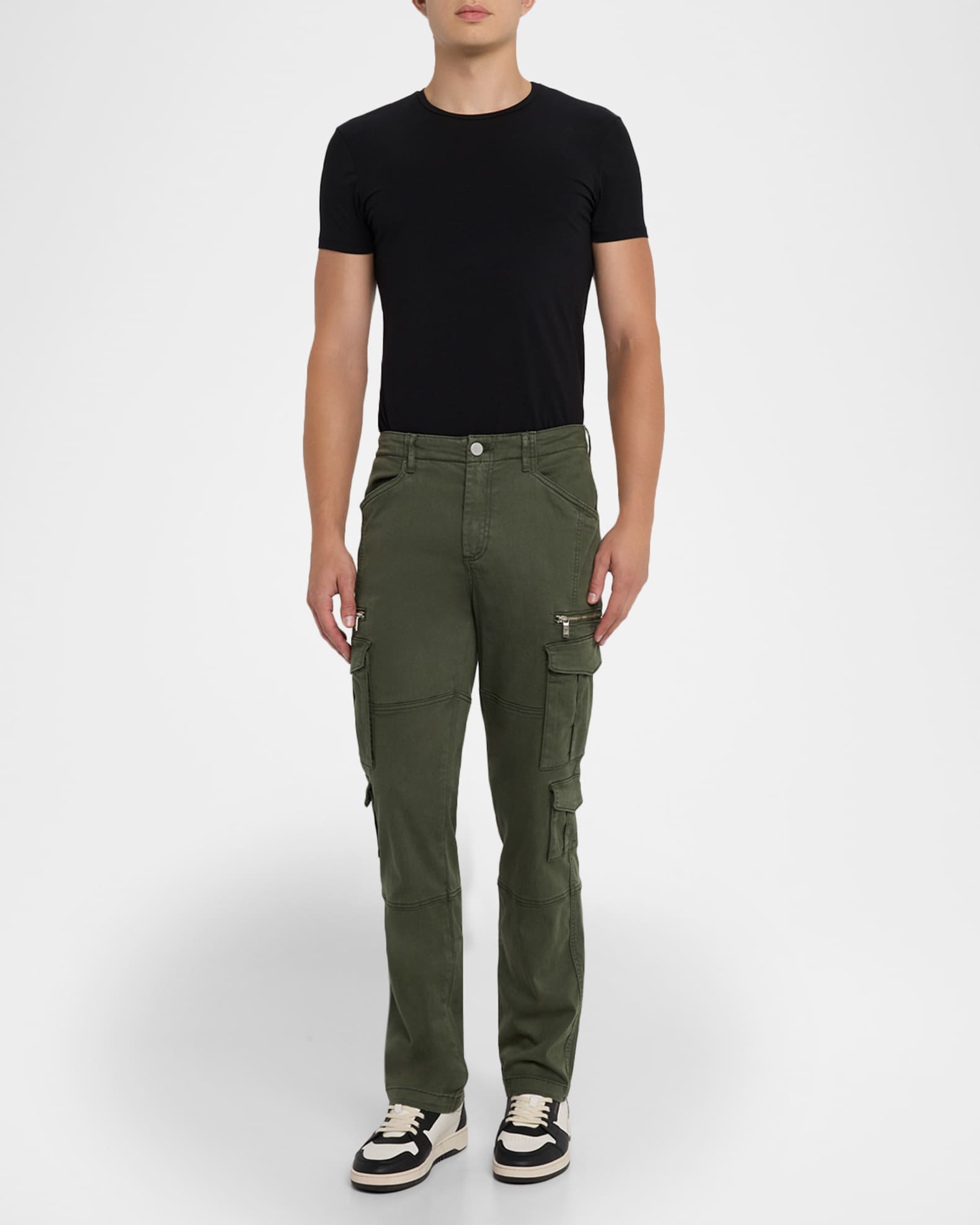 Men's Tactical Straight-Leg Cargo Pants 1
