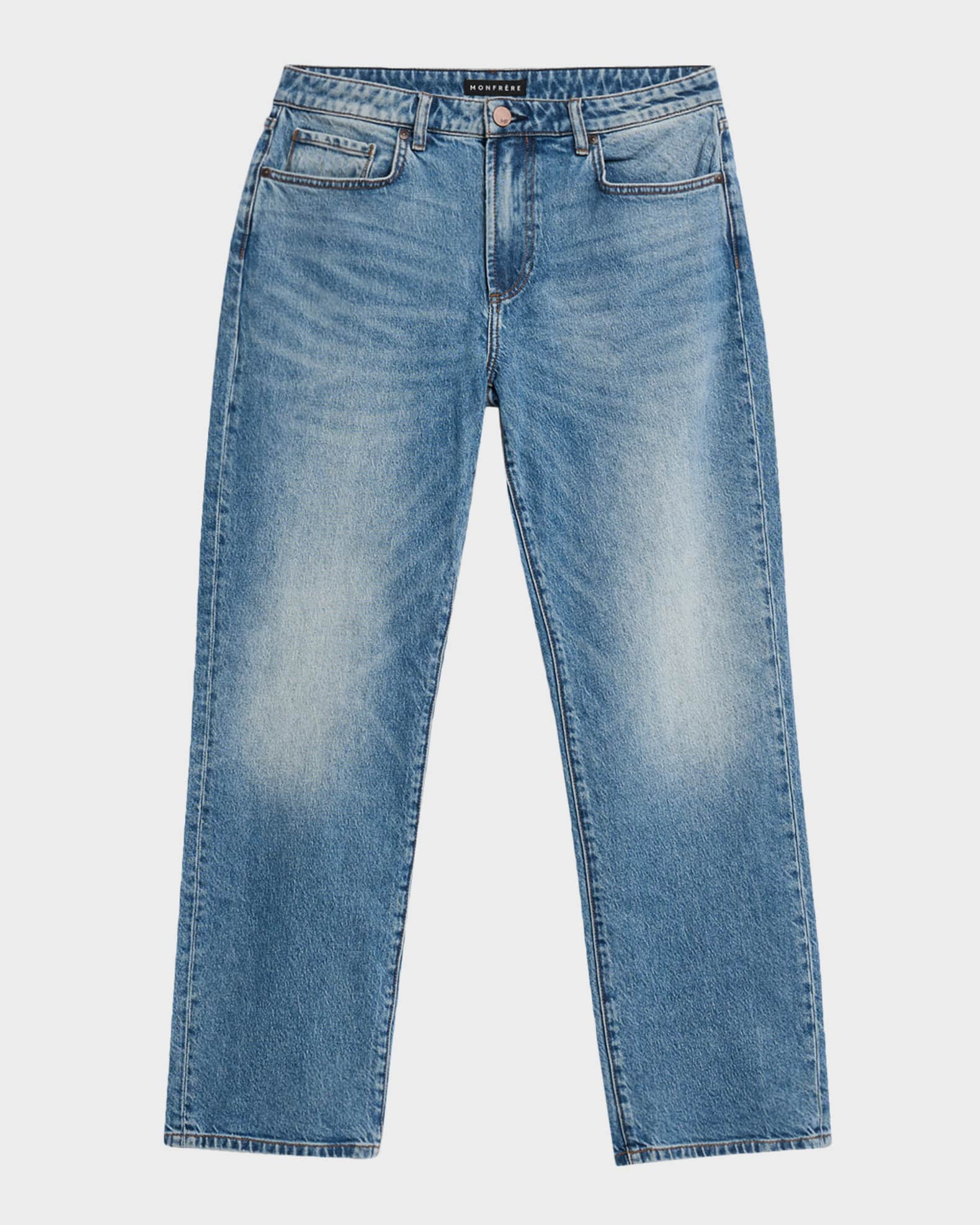 Men's Caine Lincoln Straight-Leg Jeans 0