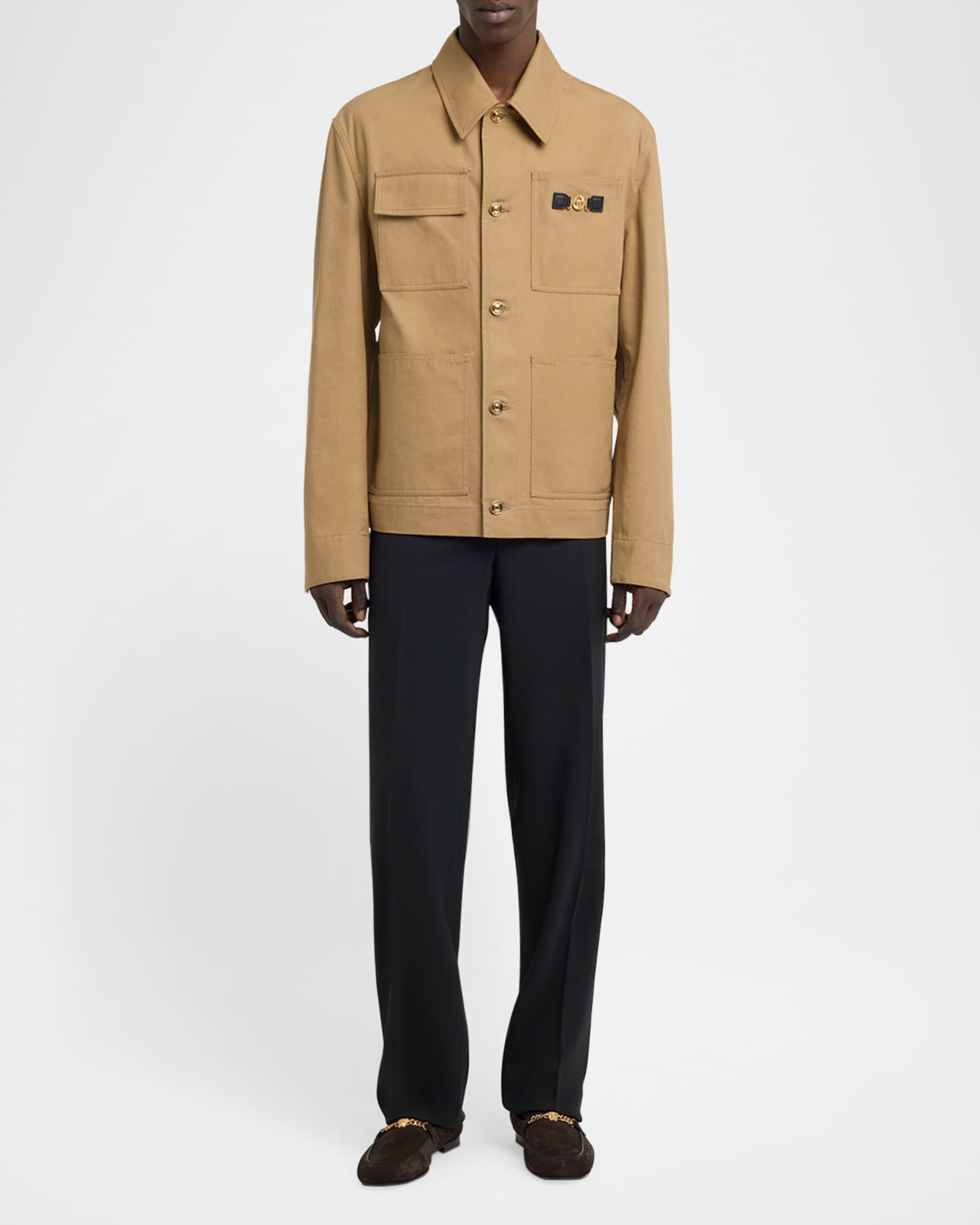 Men's Canvas Medusa-Biggie Shirt Jacket 1