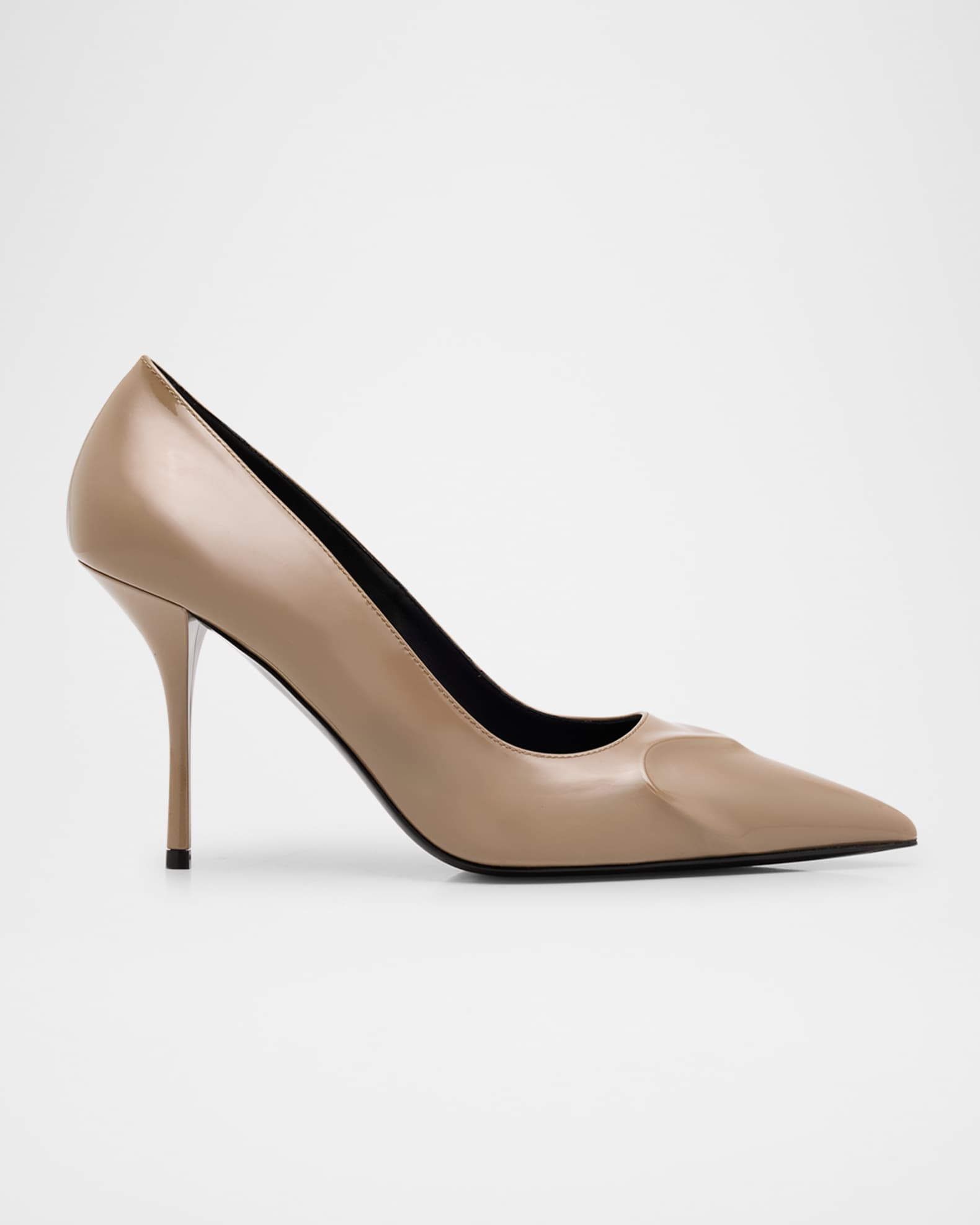 Patent Leather 3D Coeur Pumps 0