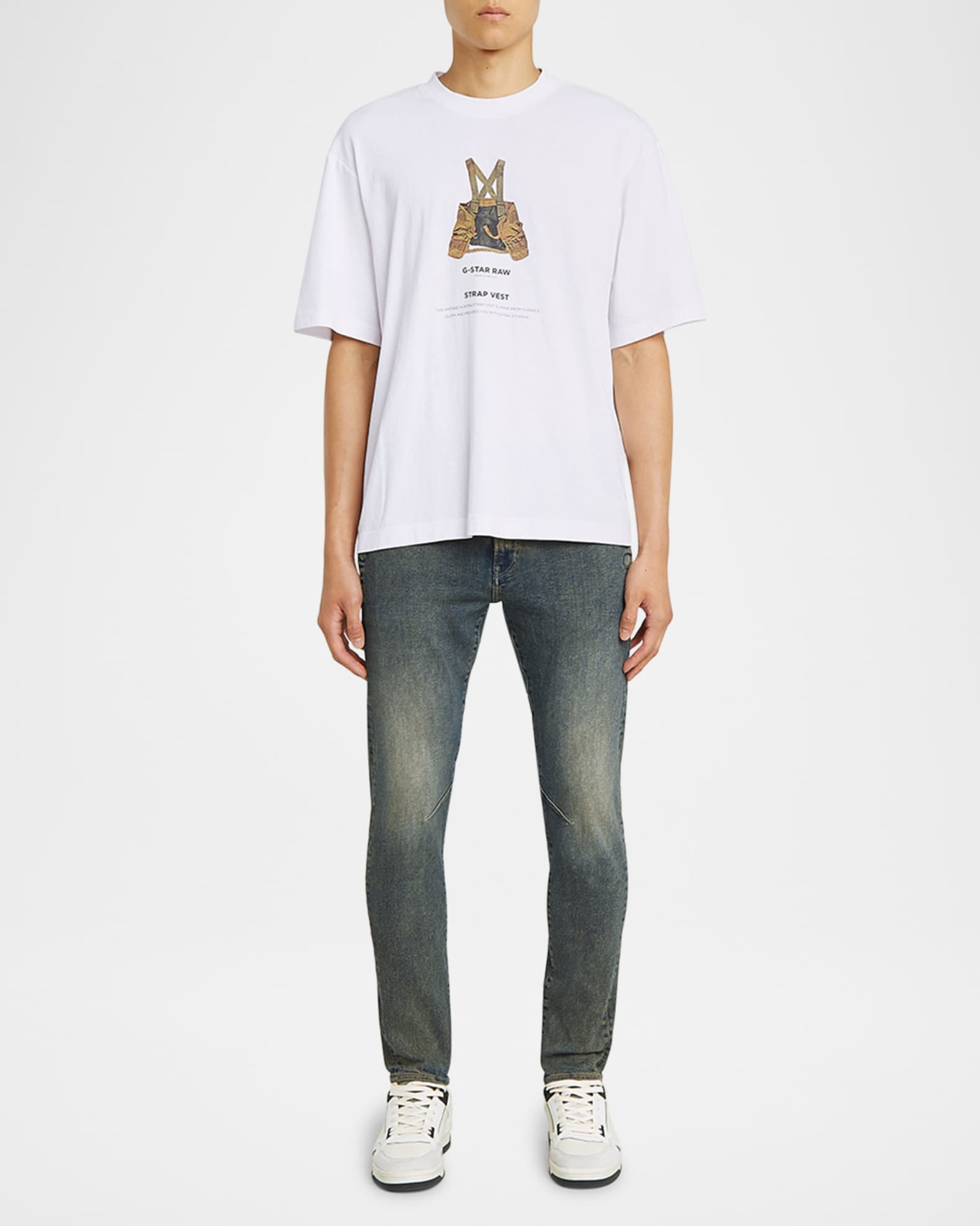 Men's D-Staq 3D Slim-Fit Jeans 1