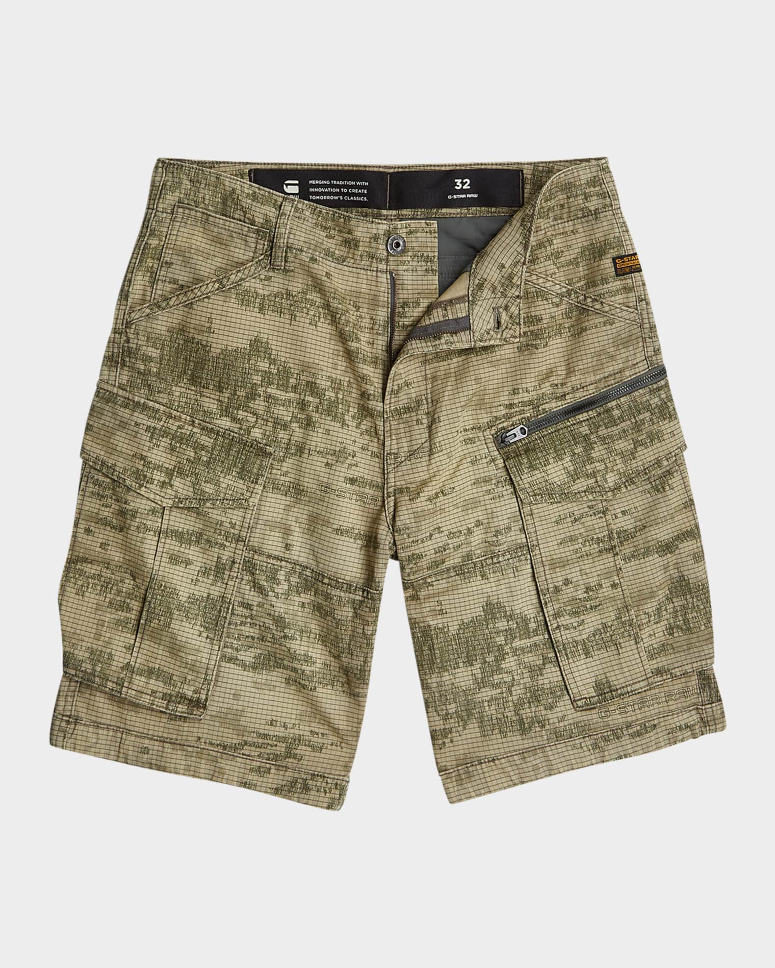 Men's Rovic Relaxed Cargo Shorts 0