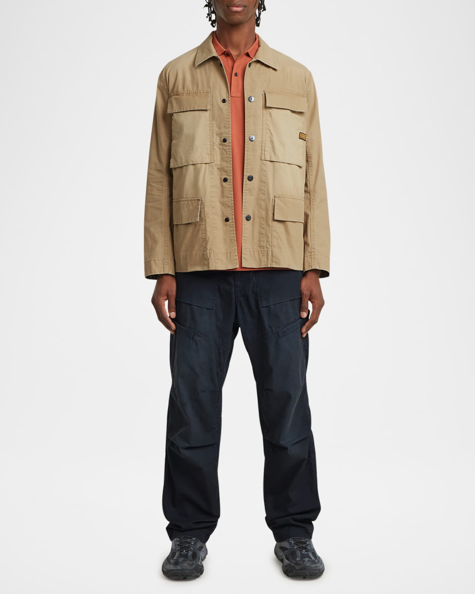 Men's 4-Pocket Overshirt 1