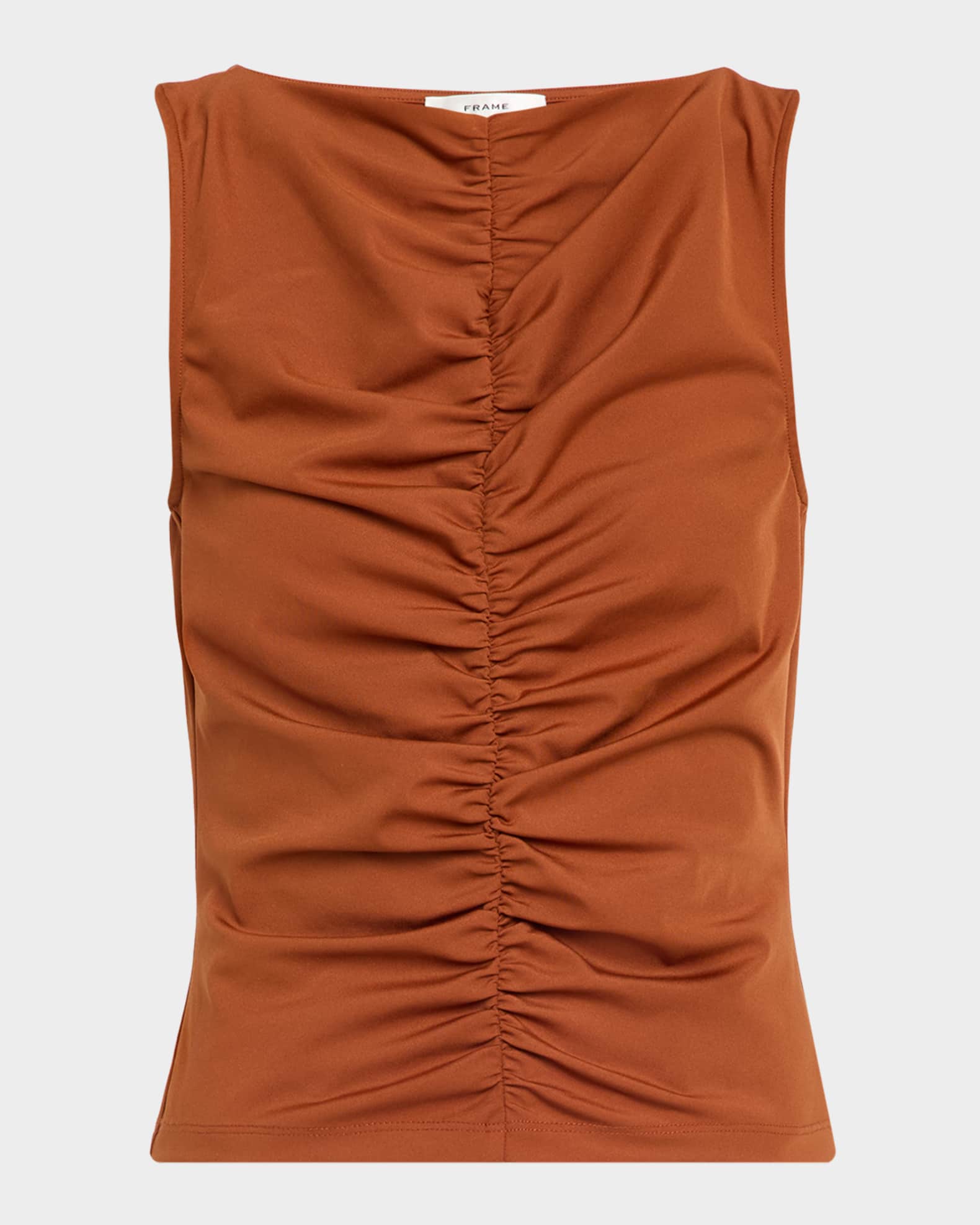 The Ruched Sleeveless Top 0