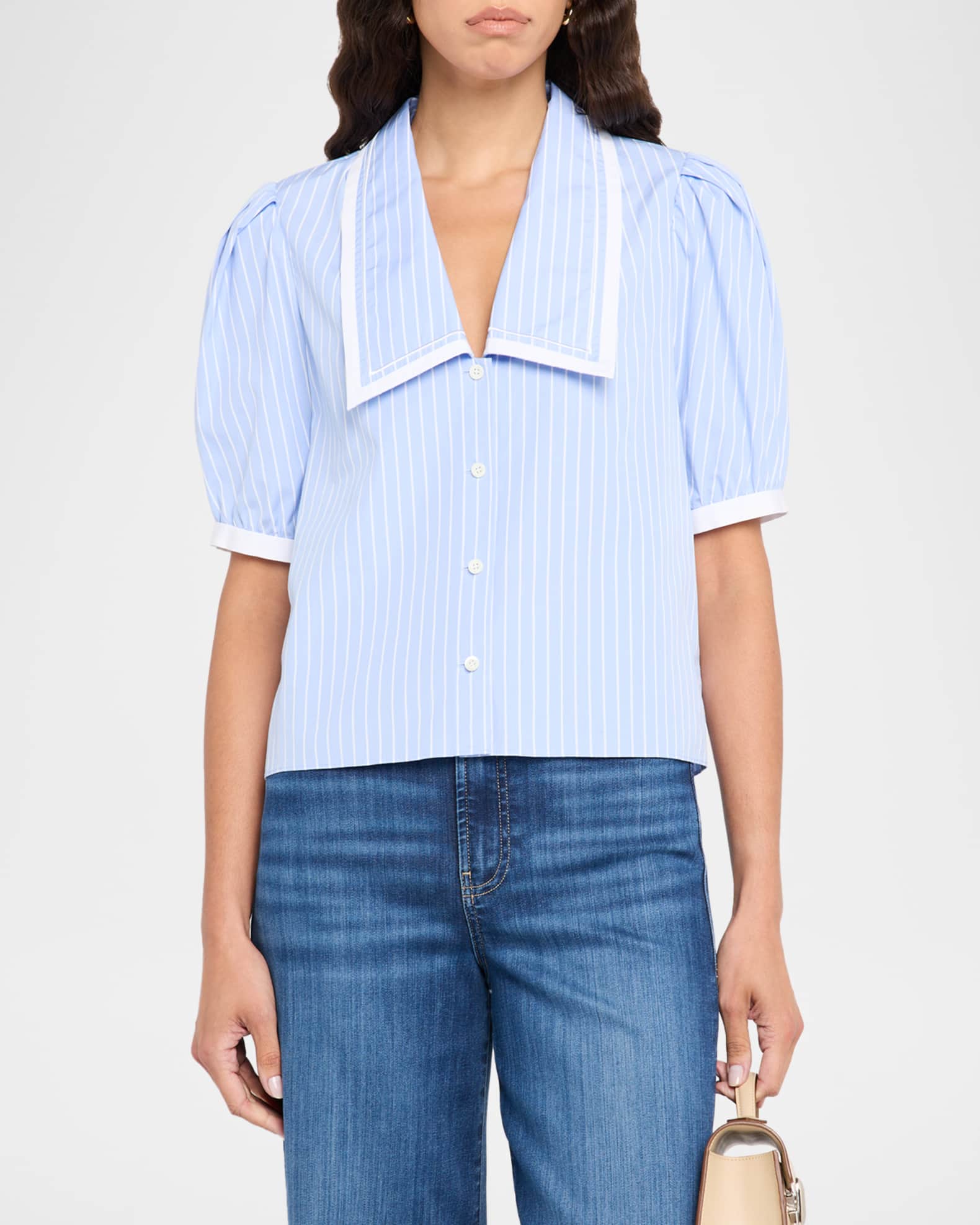 トップス SAILOR-COLOR BLOUSE(300IA130-0111) トップス SAILOR-COLOR BLOUSE(300IA130-0111) SAILOR-COLOR