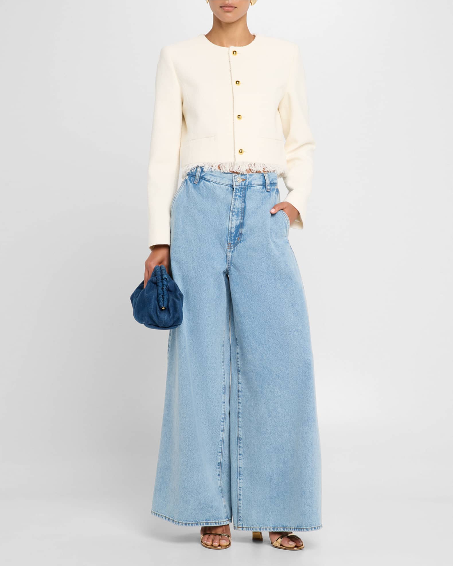 FRAME The Drape Jeans | Neiman Marcus