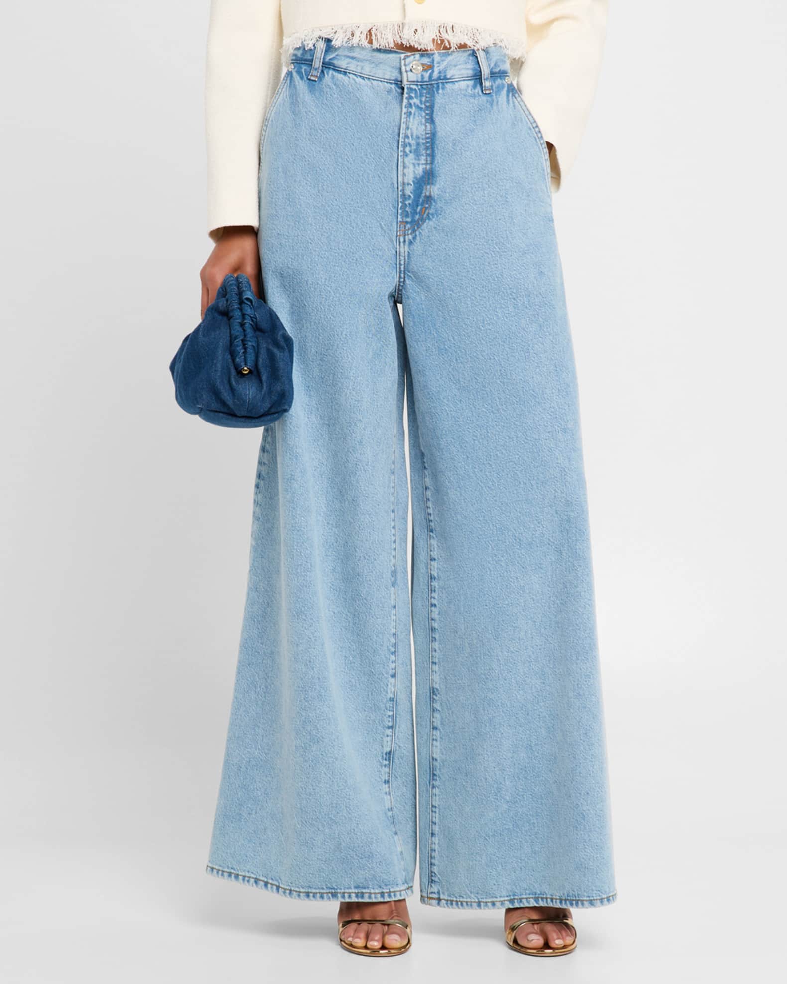 FRAME The Drape Jeans | Neiman Marcus