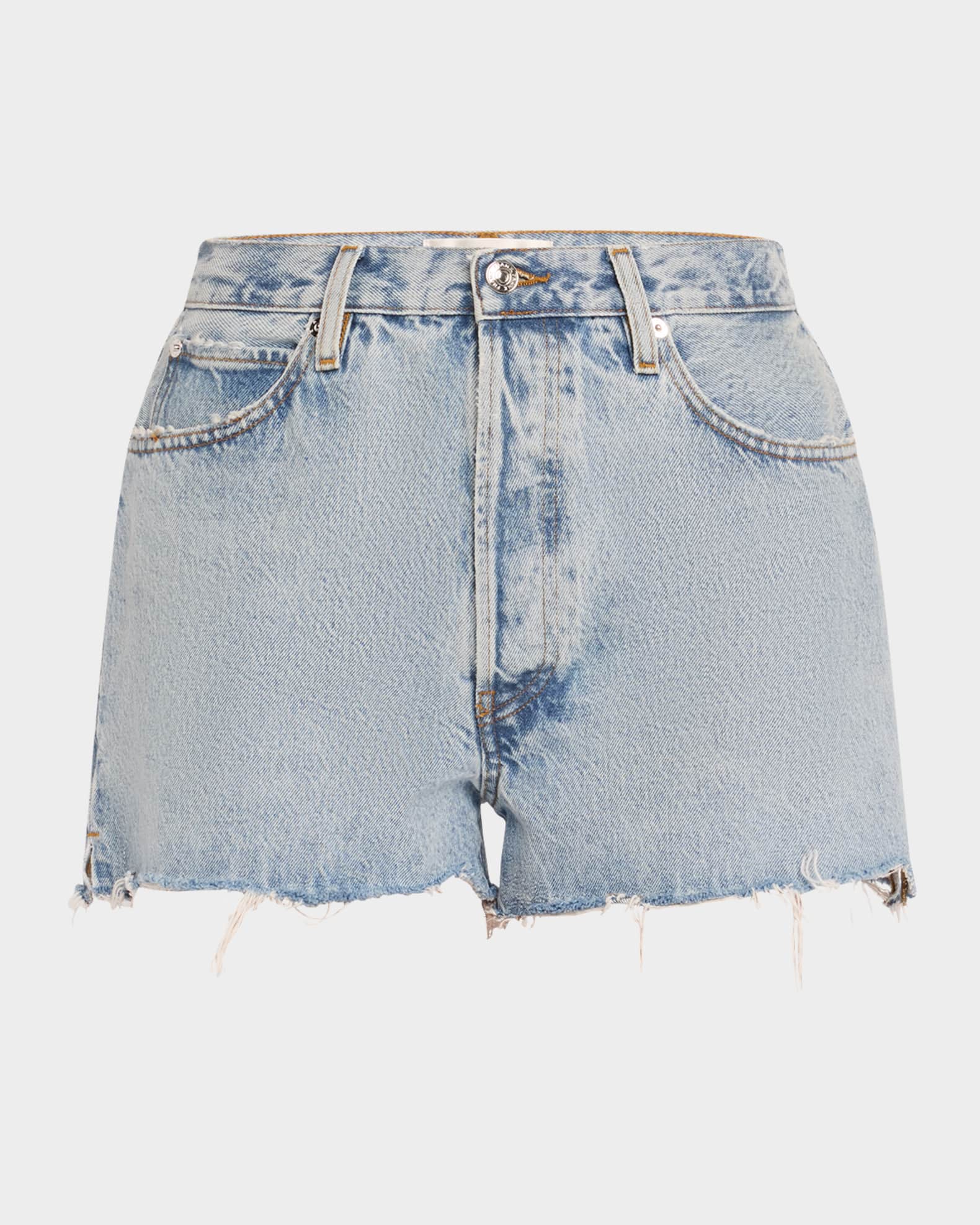 The Dare Cut-Off Denim Shorts 0