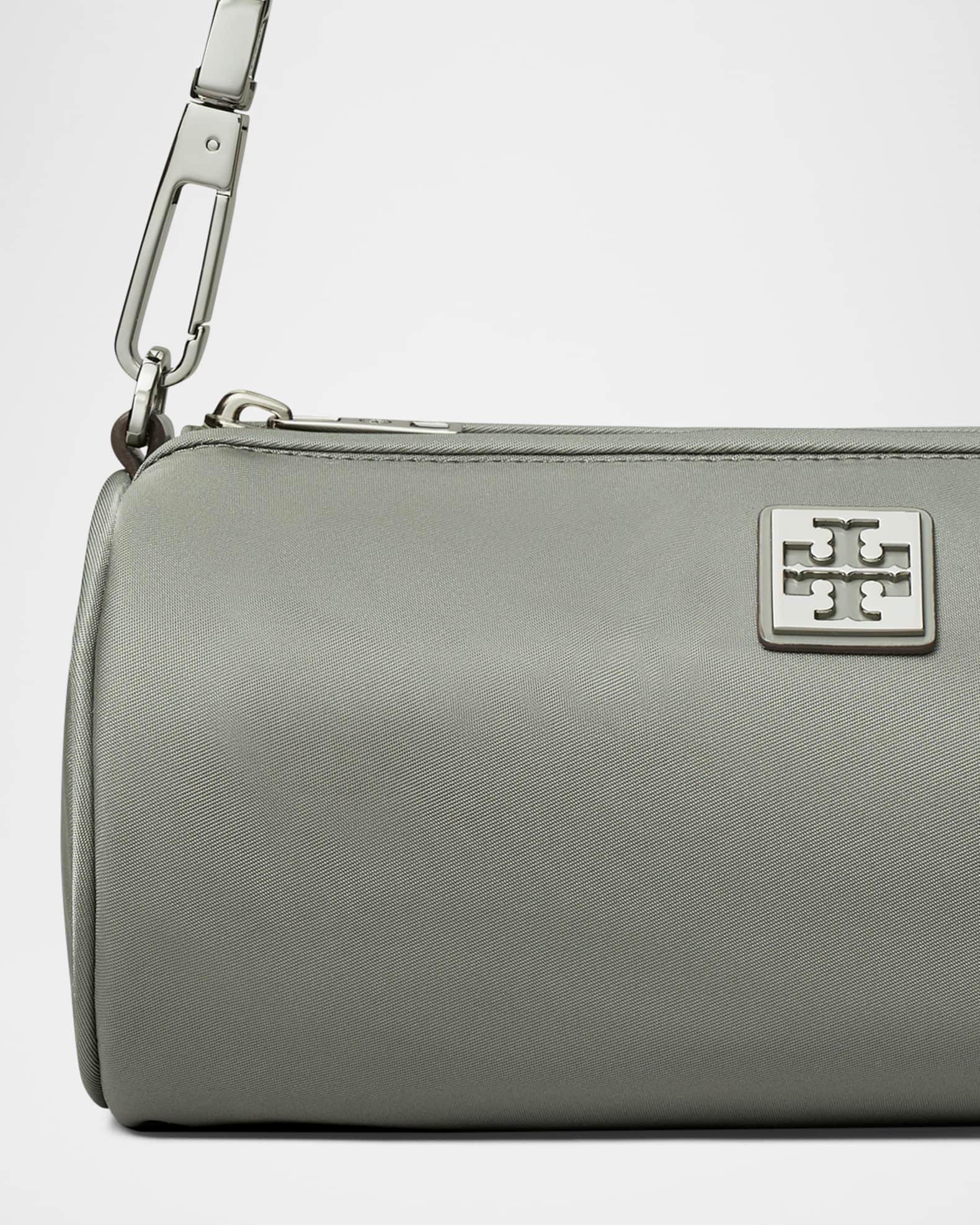 【Tory Burch】Virginia Cylinder Bag グレー Tory Burch Virginia Cylinder Shoulder Bag | Neiman Marcus