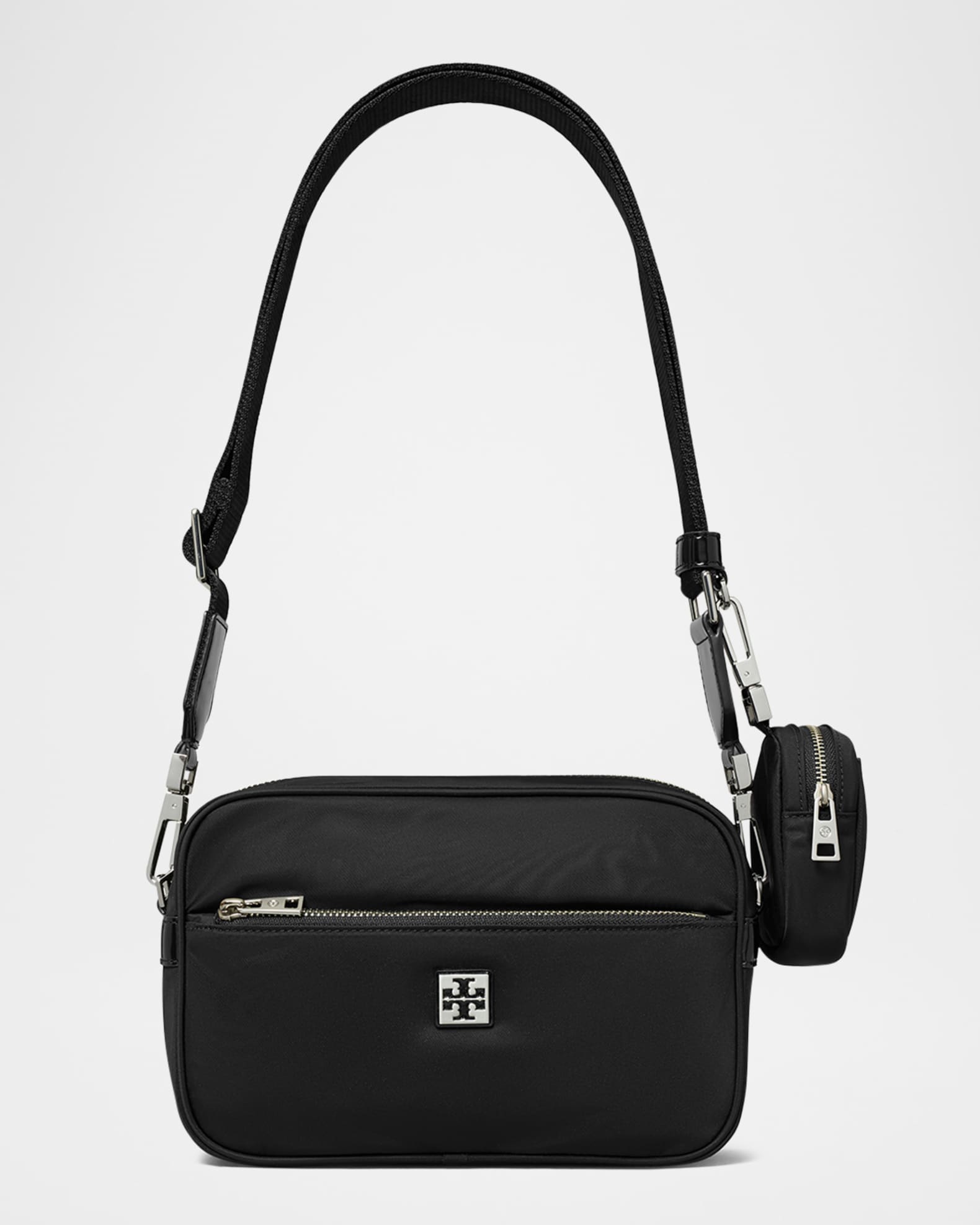 Tory Burch Virginia Nylon Shoulder Bag | Neiman Marcus