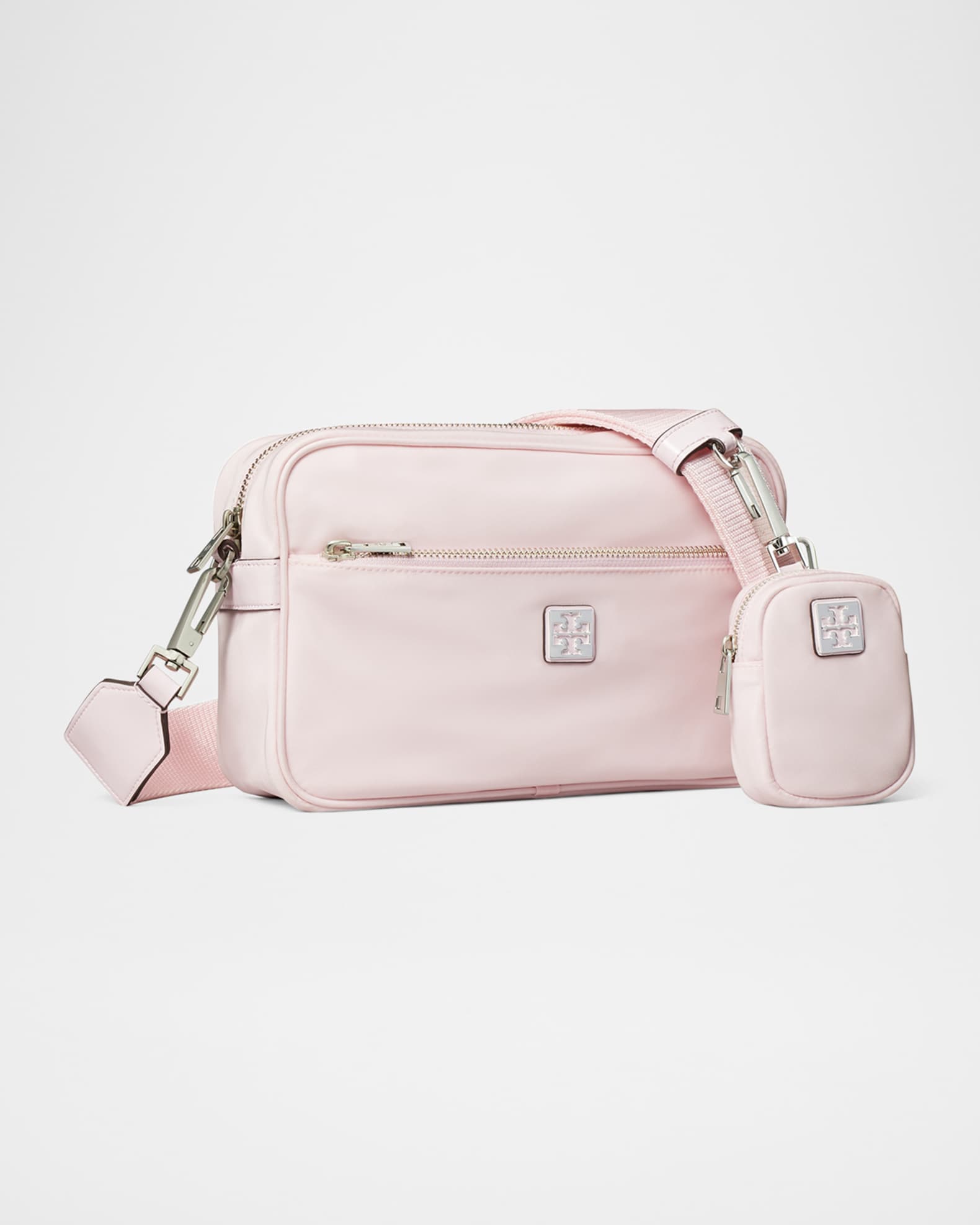 ショルダーバッグ・ポシェット TORY BURCH Virginia nylon shoulder bag Tory Burch Women's Virginia Nylon Shoulder Bag, Black, One