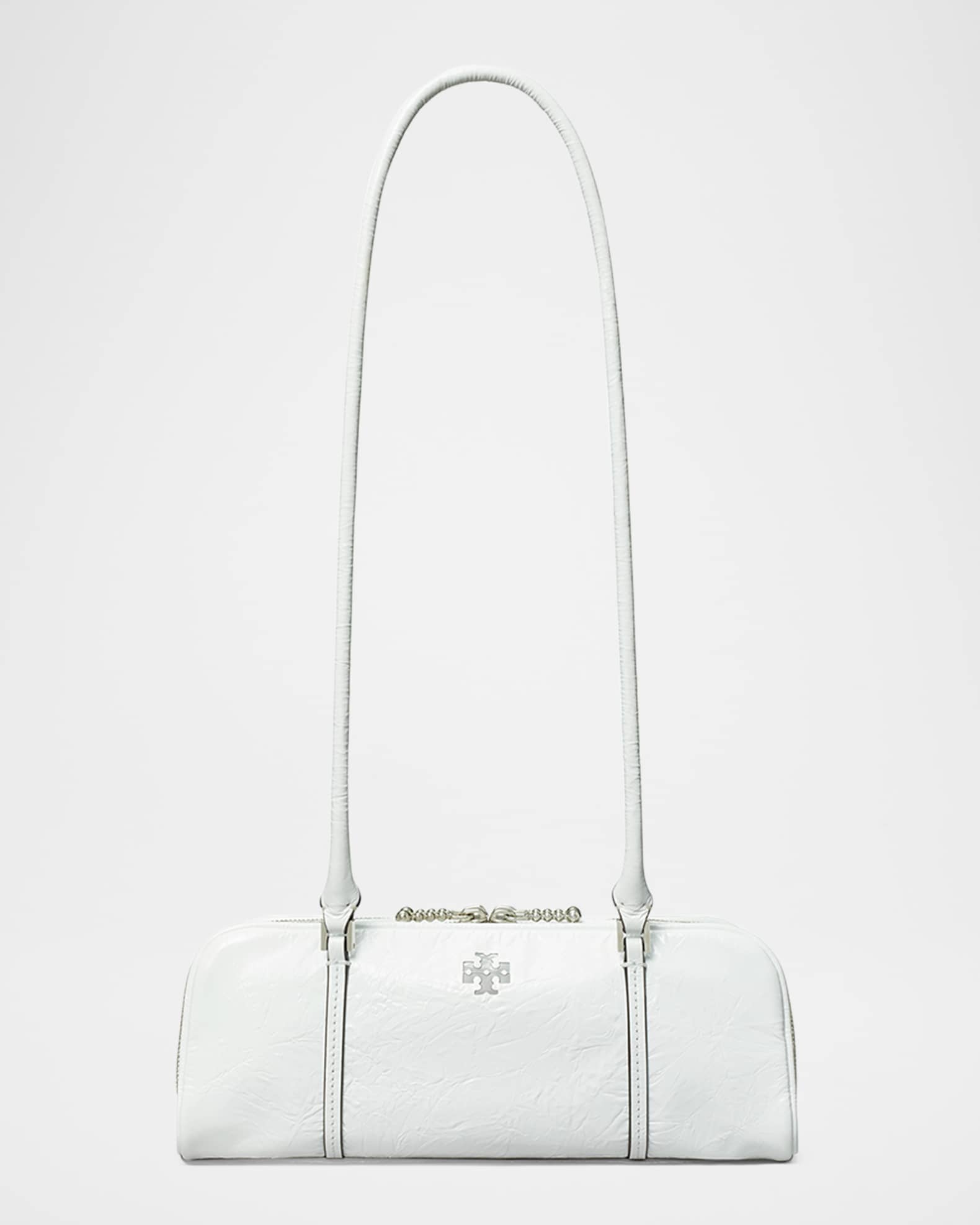 Micro Crinkled Leather Shoulder Bag 0