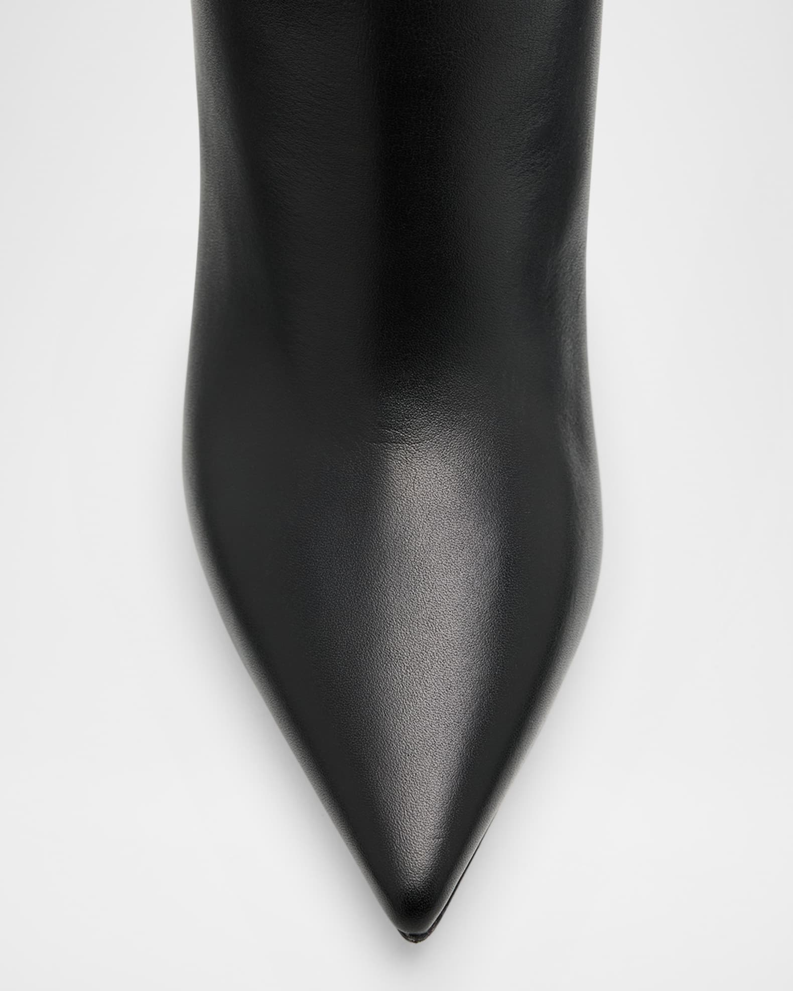 Jimmy Choo Alizze 85 Leather Knee-High Boots | Neiman Marcus