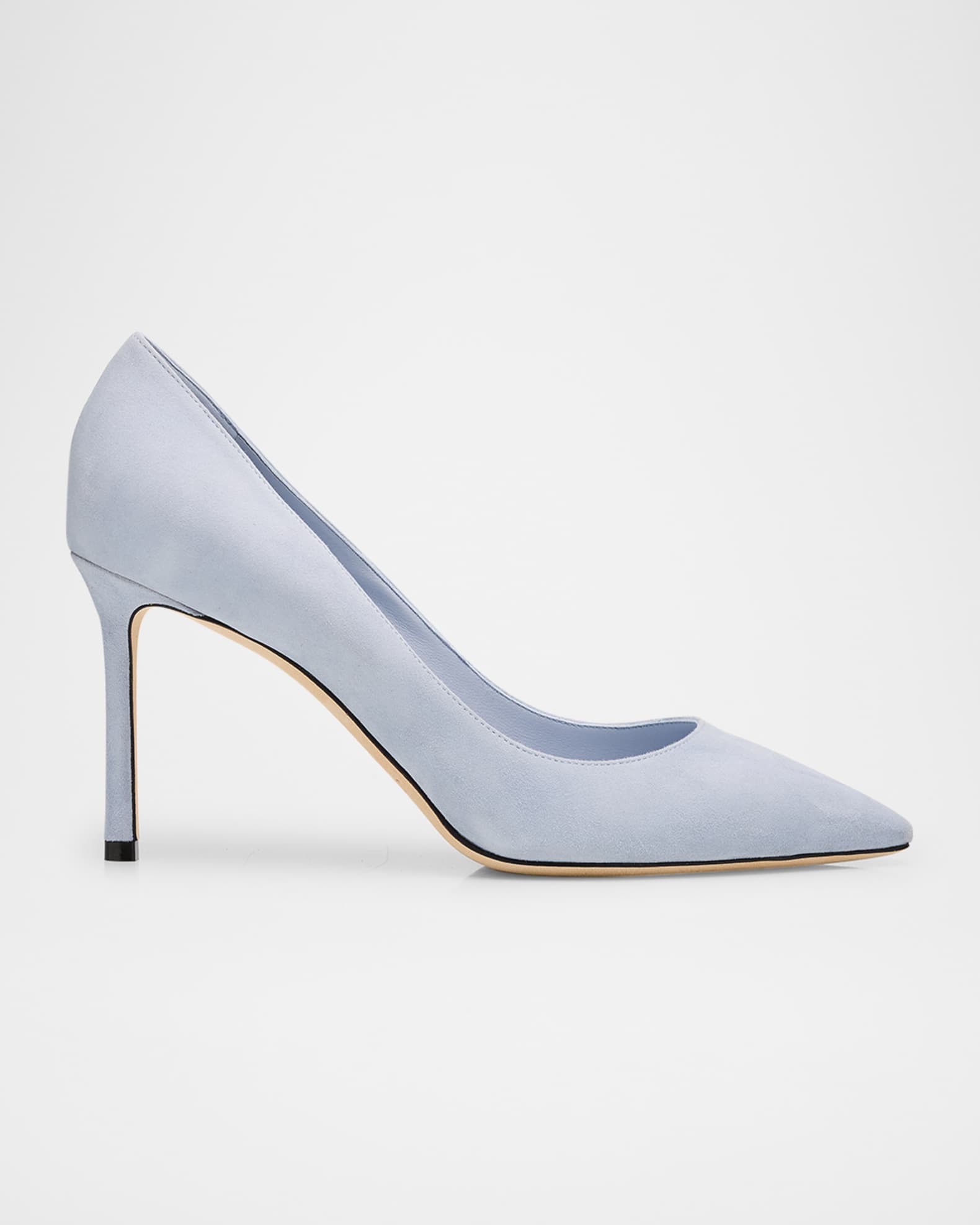 Romy 85 Suede Pumps 0