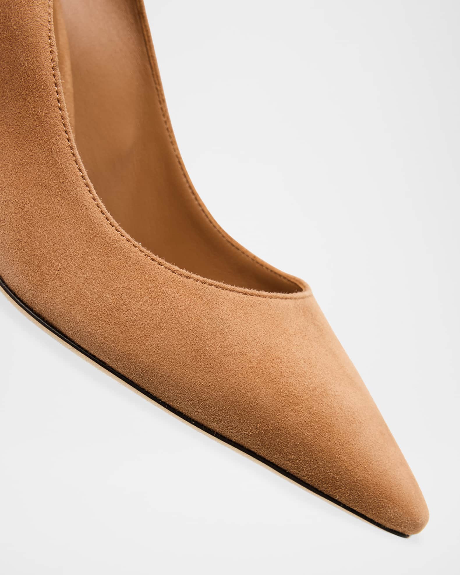 Jimmy Choo 85mm Romy Suede Pumps | Neiman Marcus