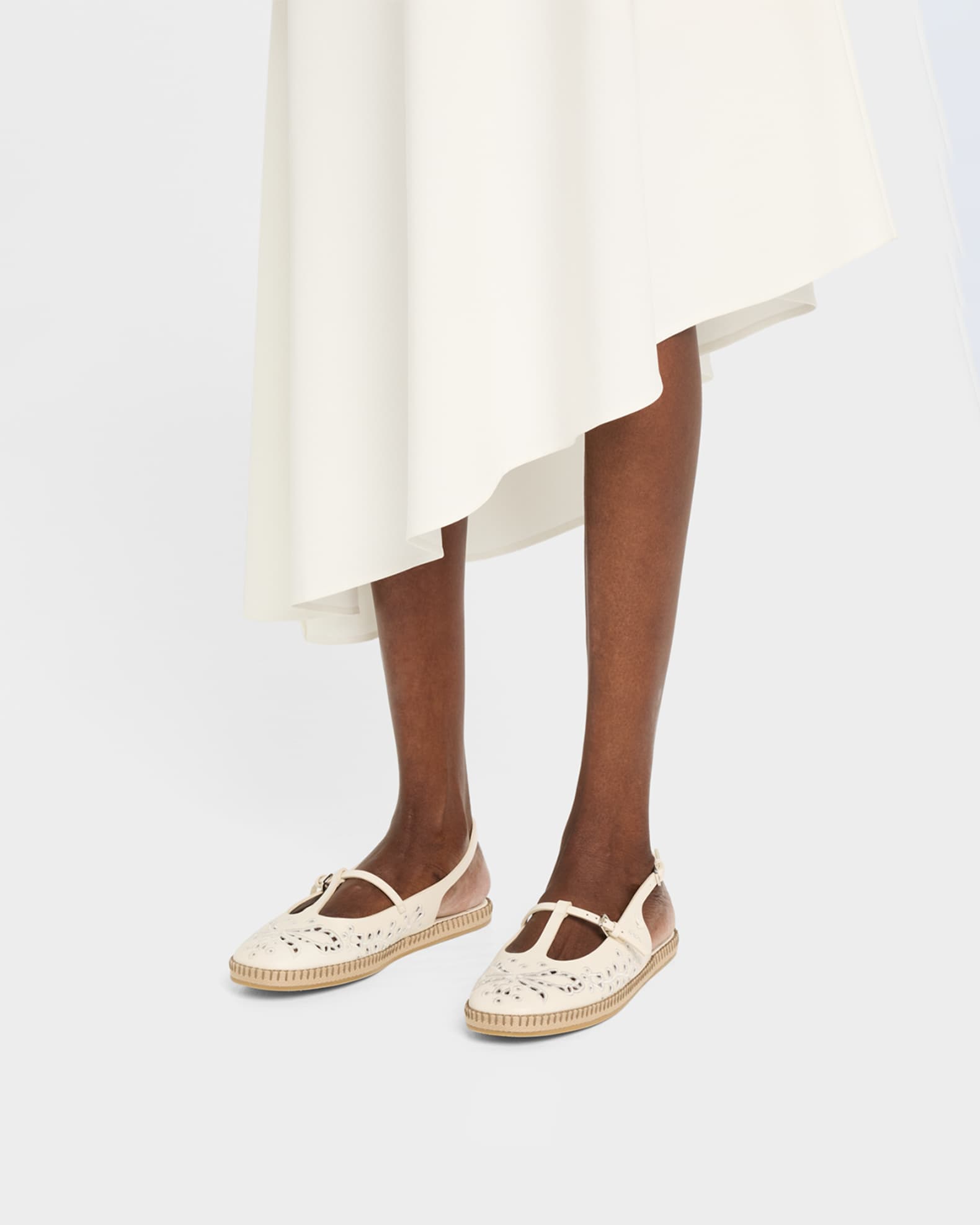 Love 85 Nappa Embroidered Pumps