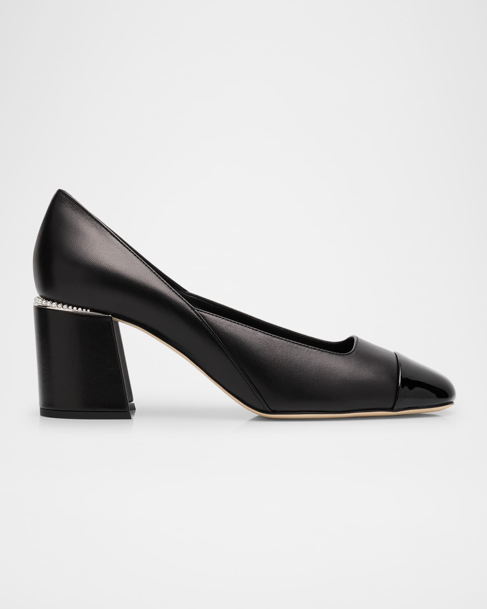 パンプス Jimmy Choo J000176686 Pumps Jenson 65 | Black Patent and Nappa Leather Pumps | JIMMY CHOO US