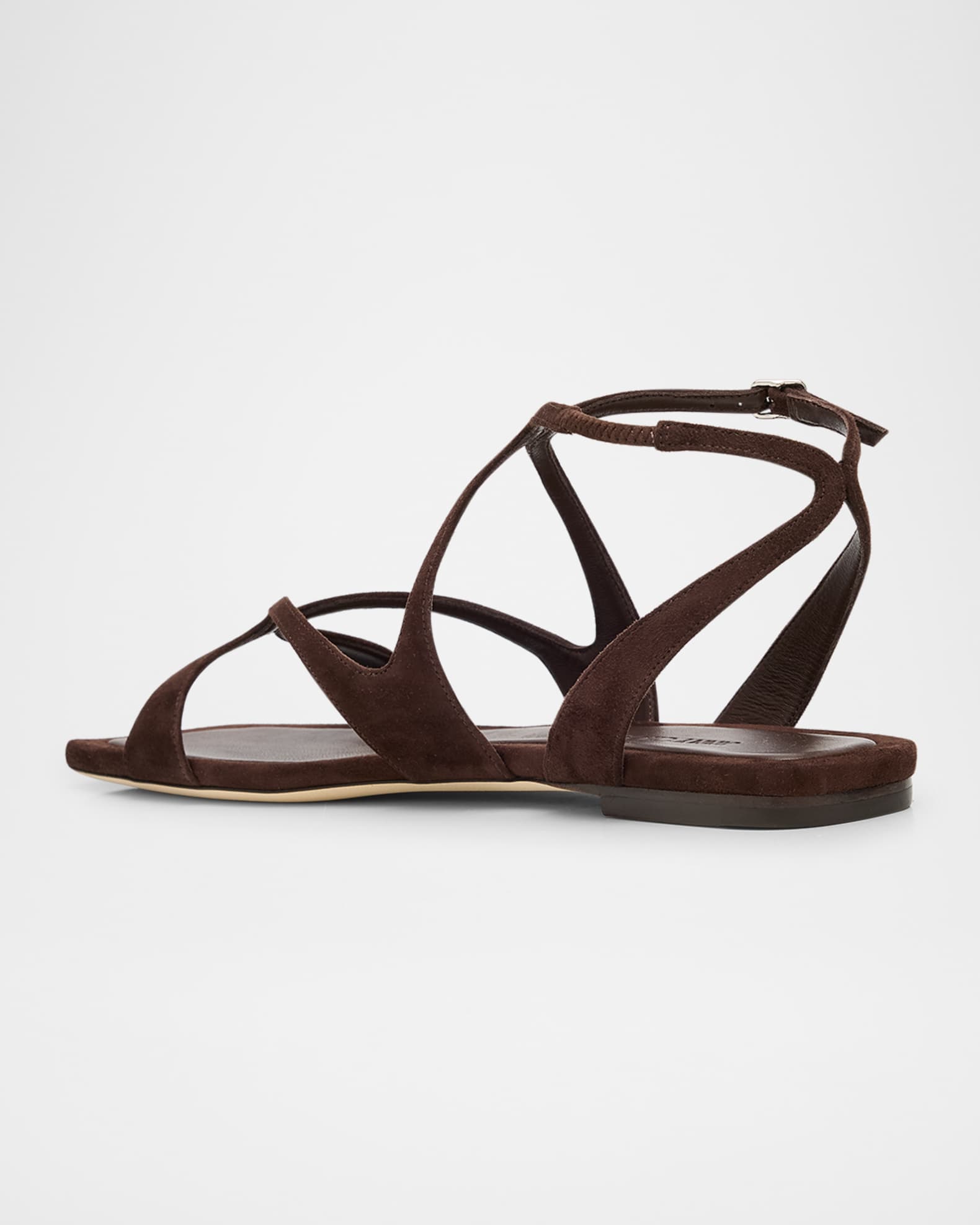 Jimmy Choo Ayla Suede Flat Sandals | Neiman Marcus