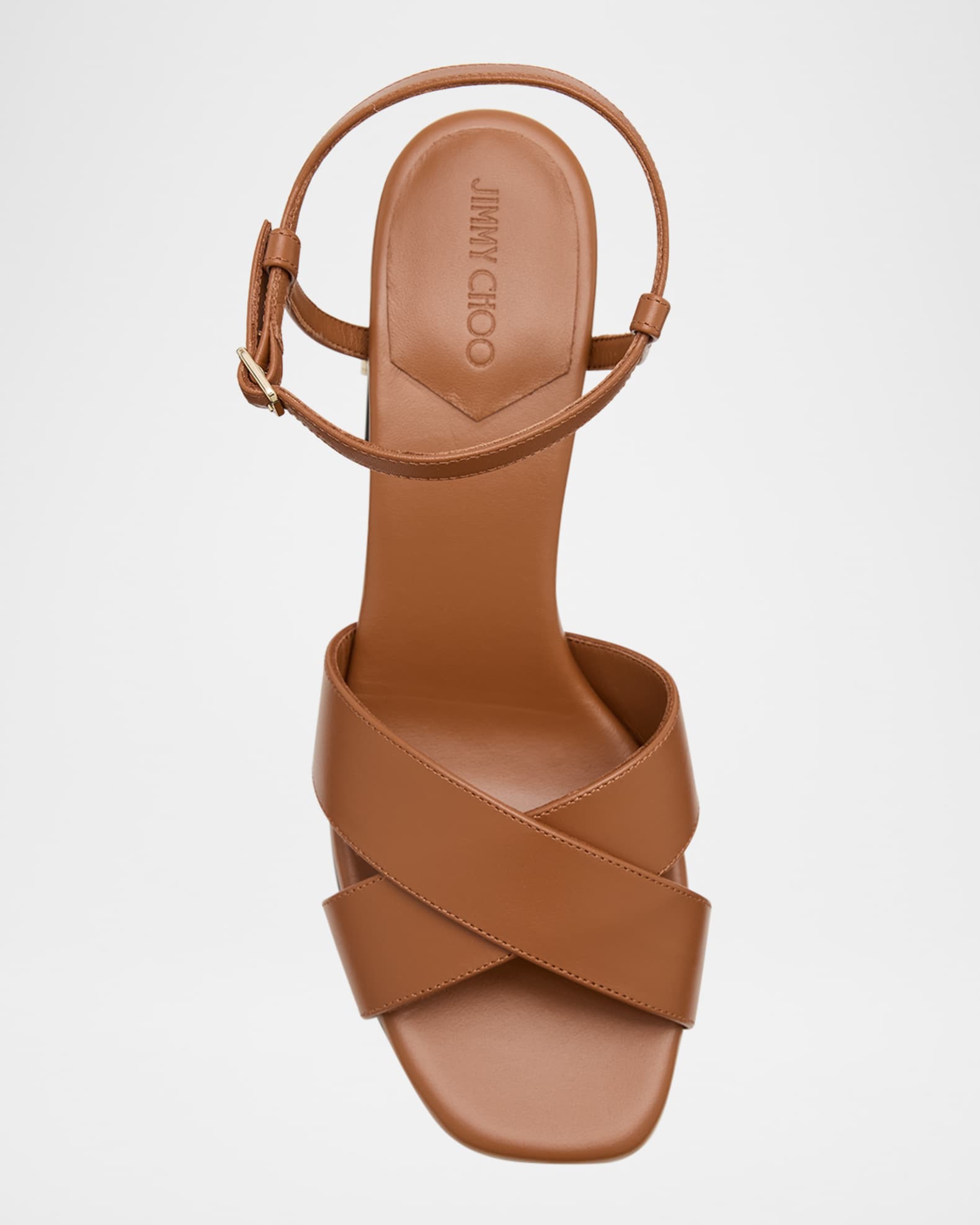 Jimmy Choo Valla 65 Vacchetta Sandals | Neiman Marcus