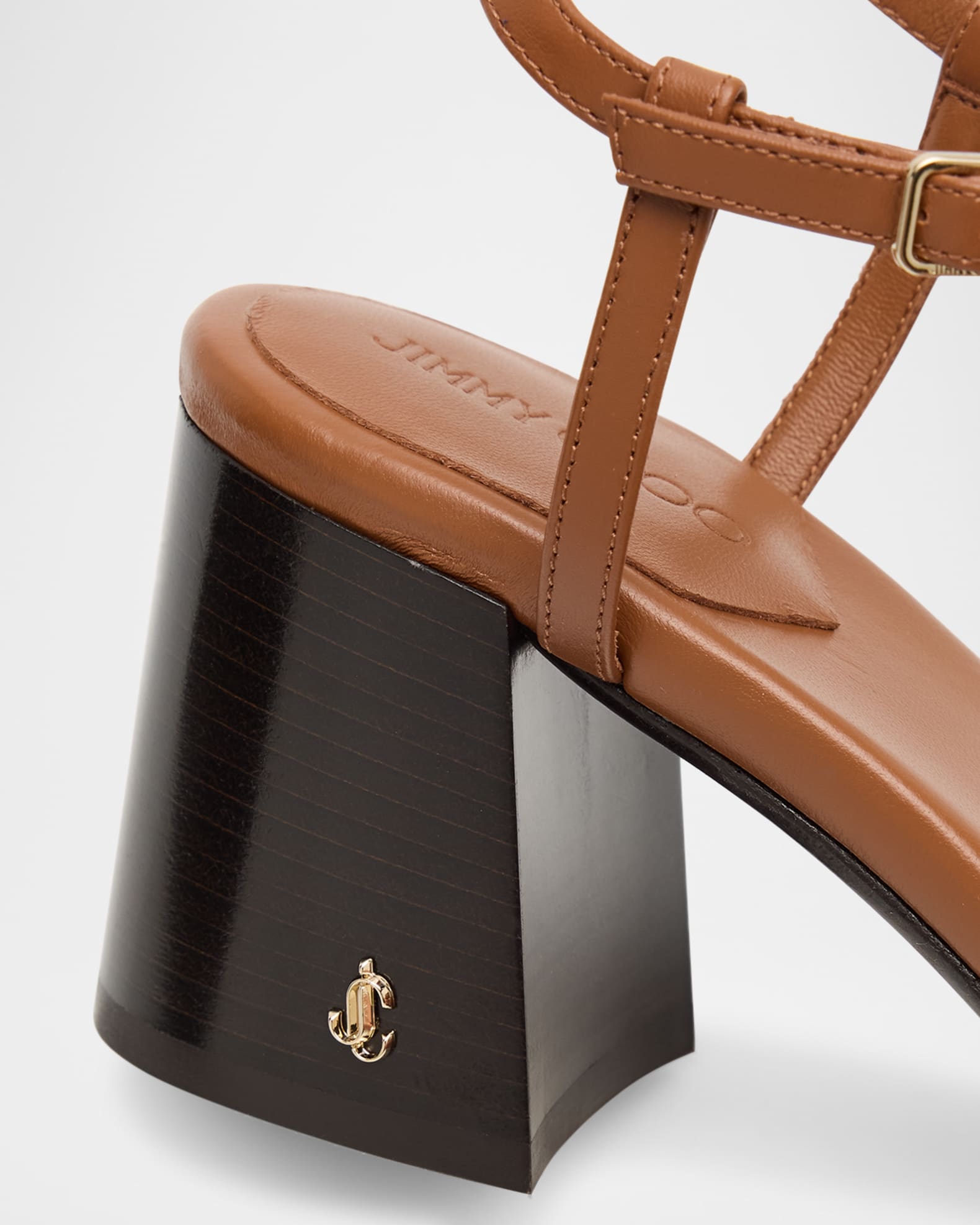 なみ Jimmy Choo Valla 65 Vacchetta Sandals | Neiman Marcus