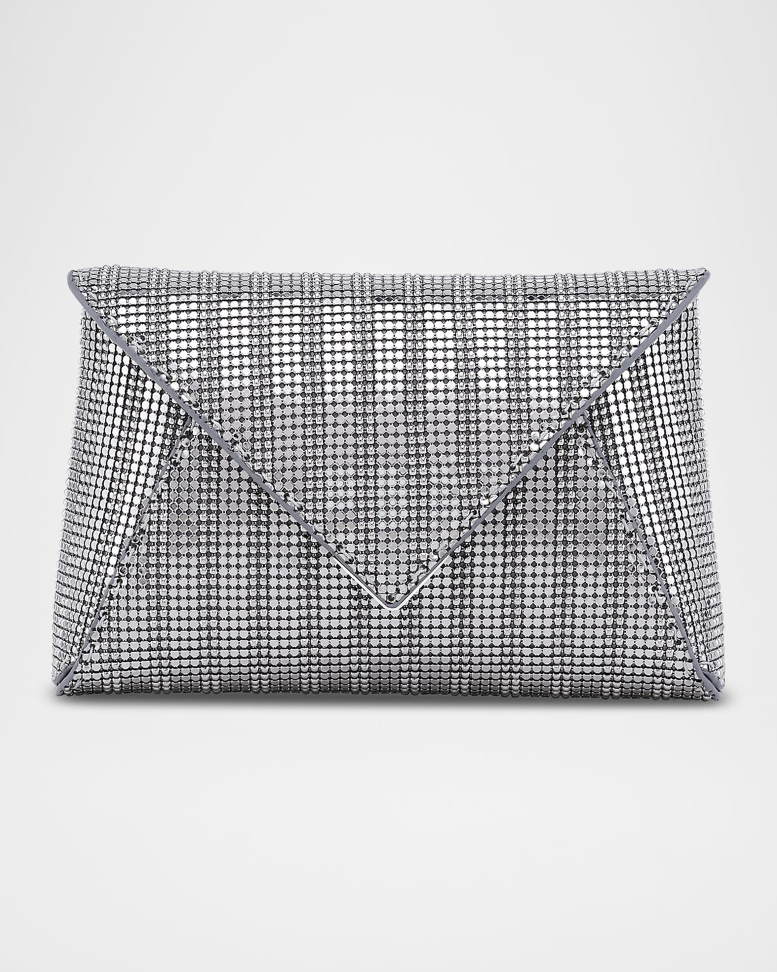 Tyler Ellis Lee Small Chainlink Clutch Bag | Neiman Marcus