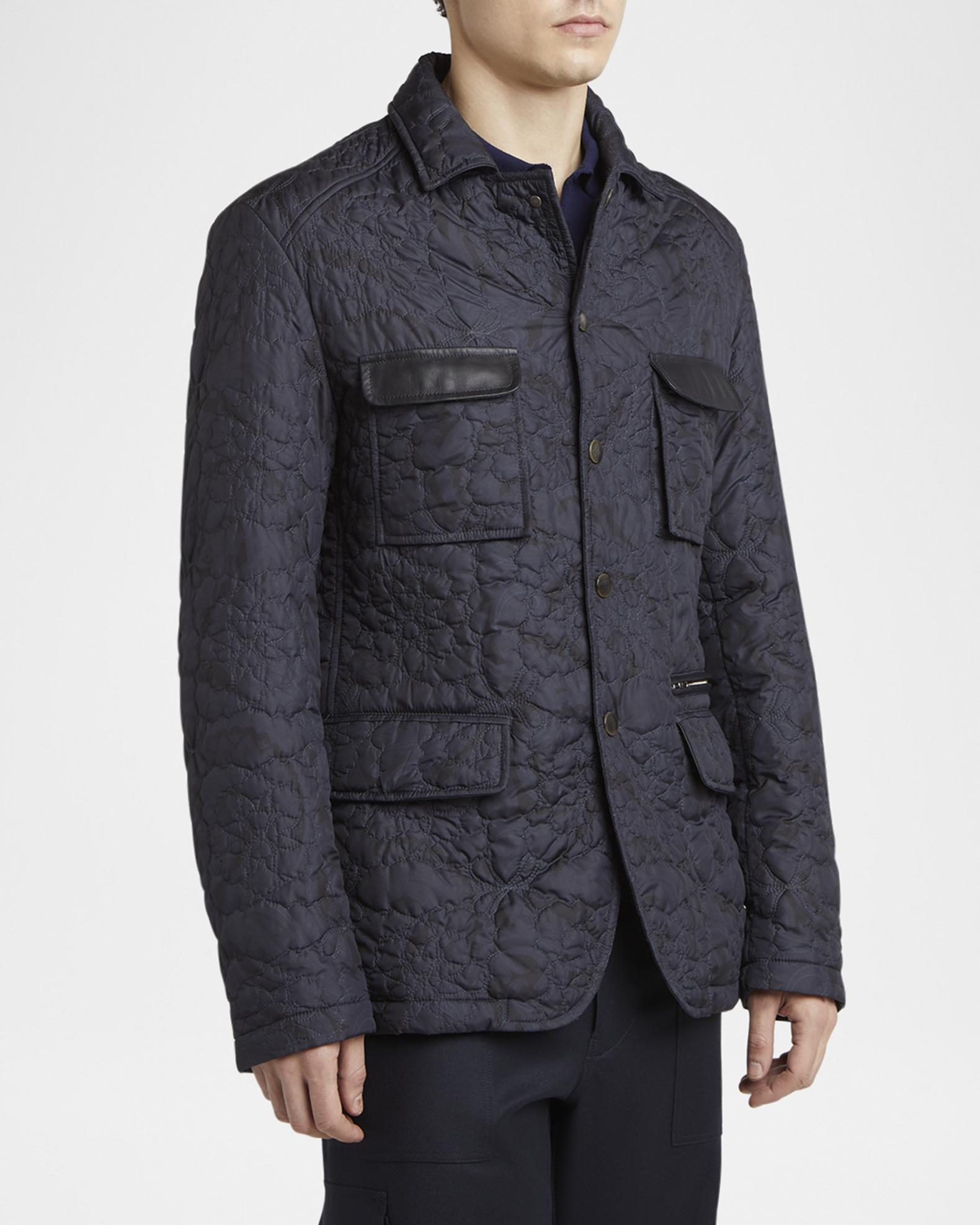 Etro Men's Quilted Paisley 4-Pocket Jacket | Neiman Marcus