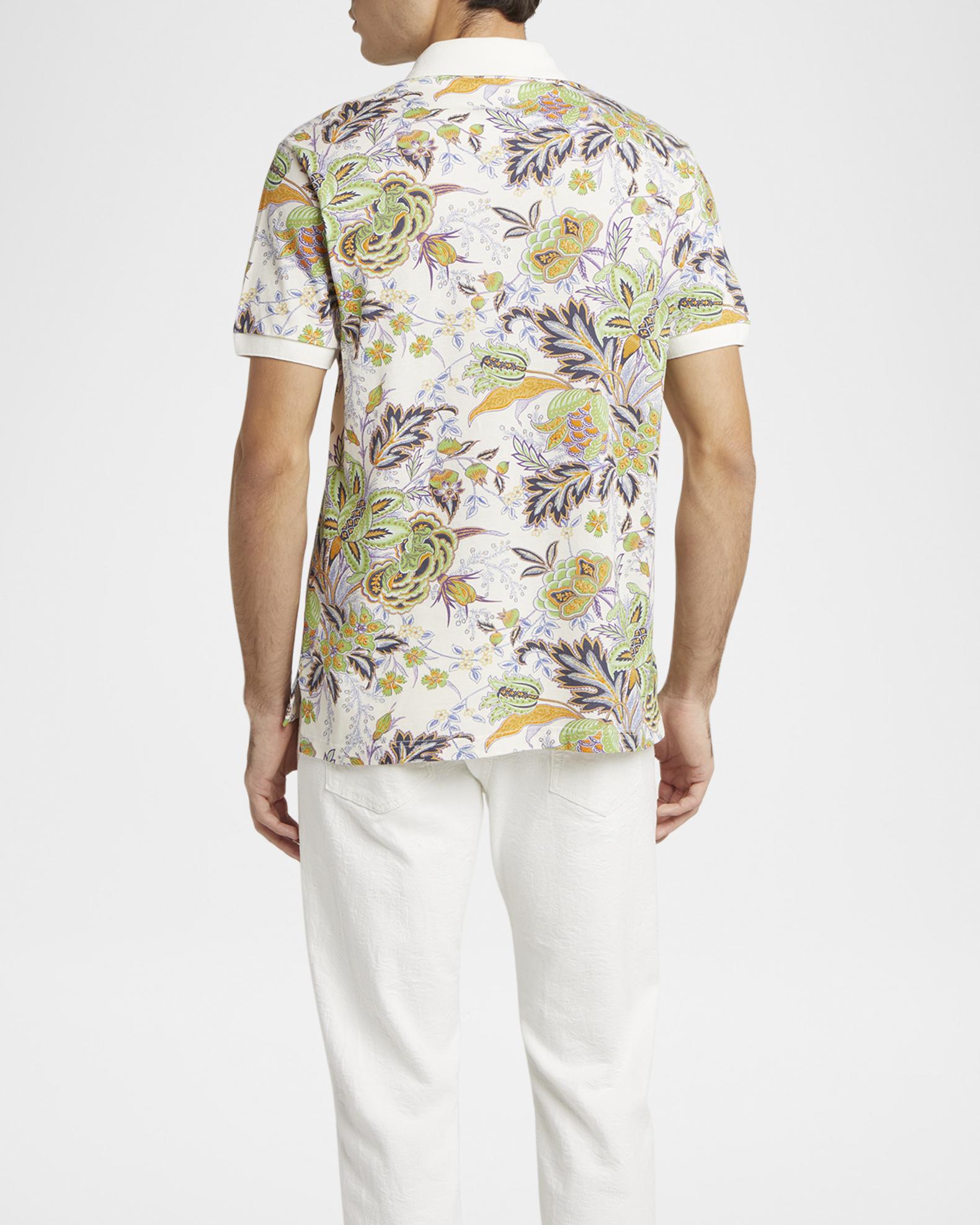 Etro Men's Floral Palm Paisley Polo Shirt | Neiman Marcus
