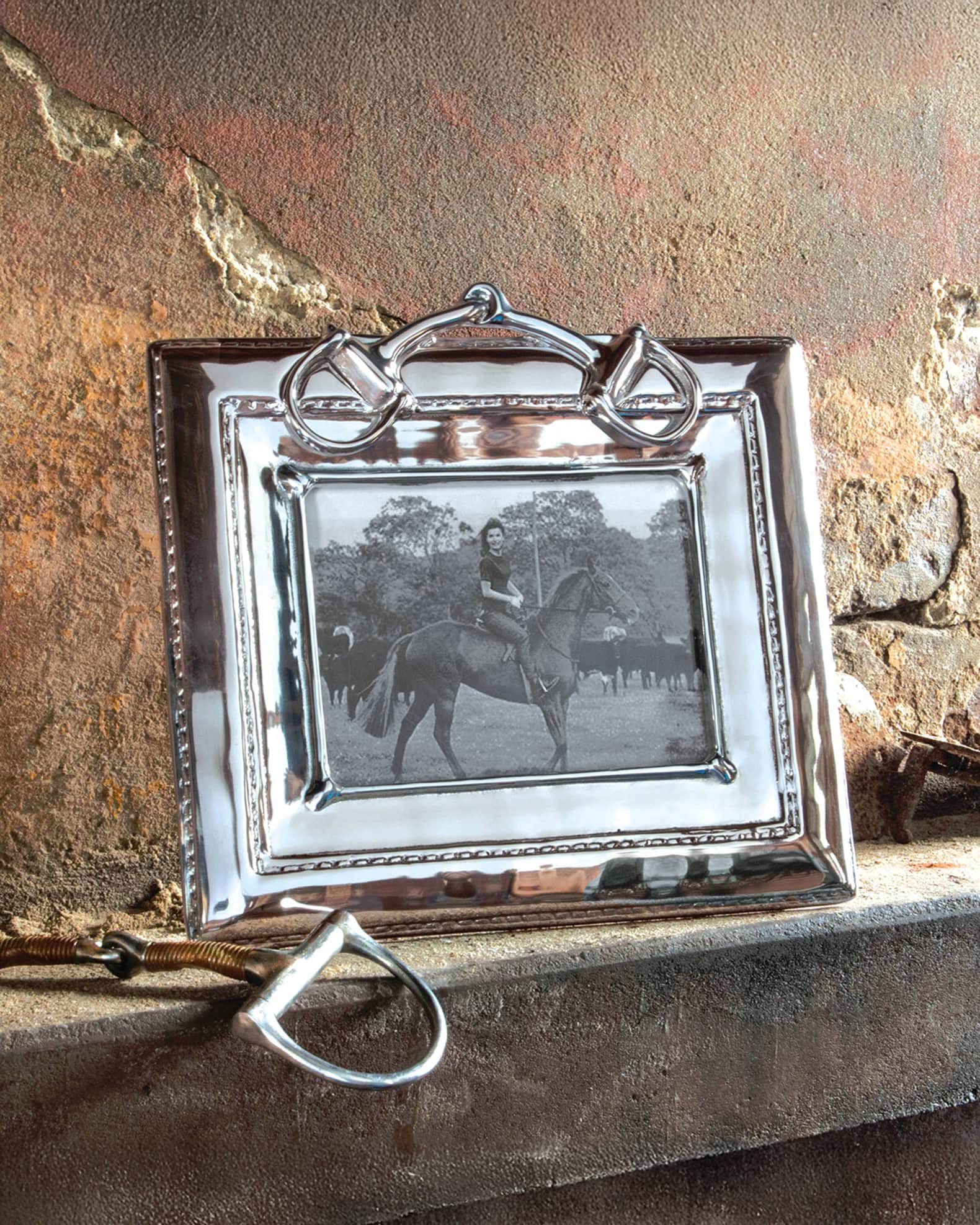 FRAME Western Equestrian Snaffle Bit Frame, 5" x 7" 1