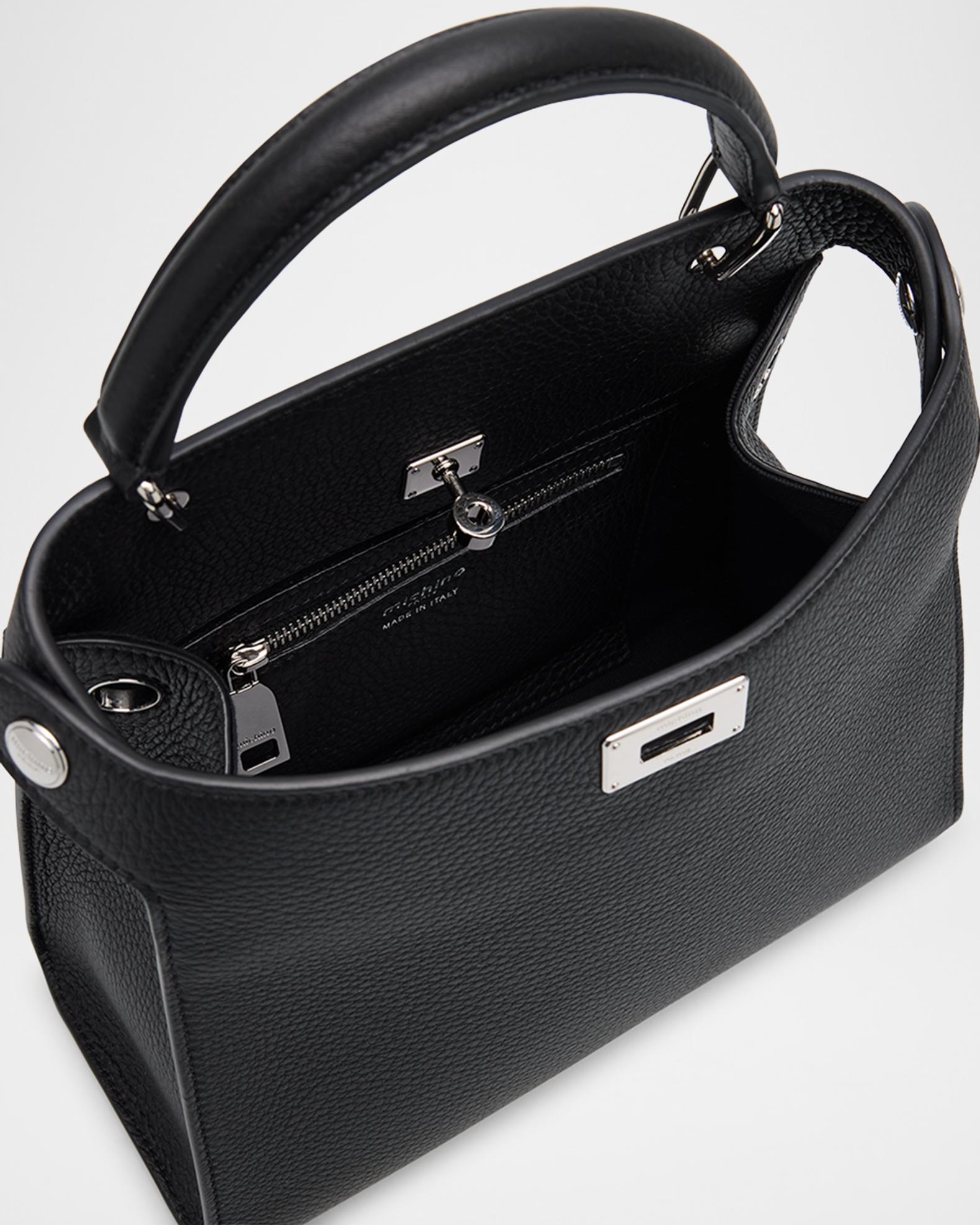 Michino Paris Lutece Mini Grained Leather Top-Handle Bag | Neiman