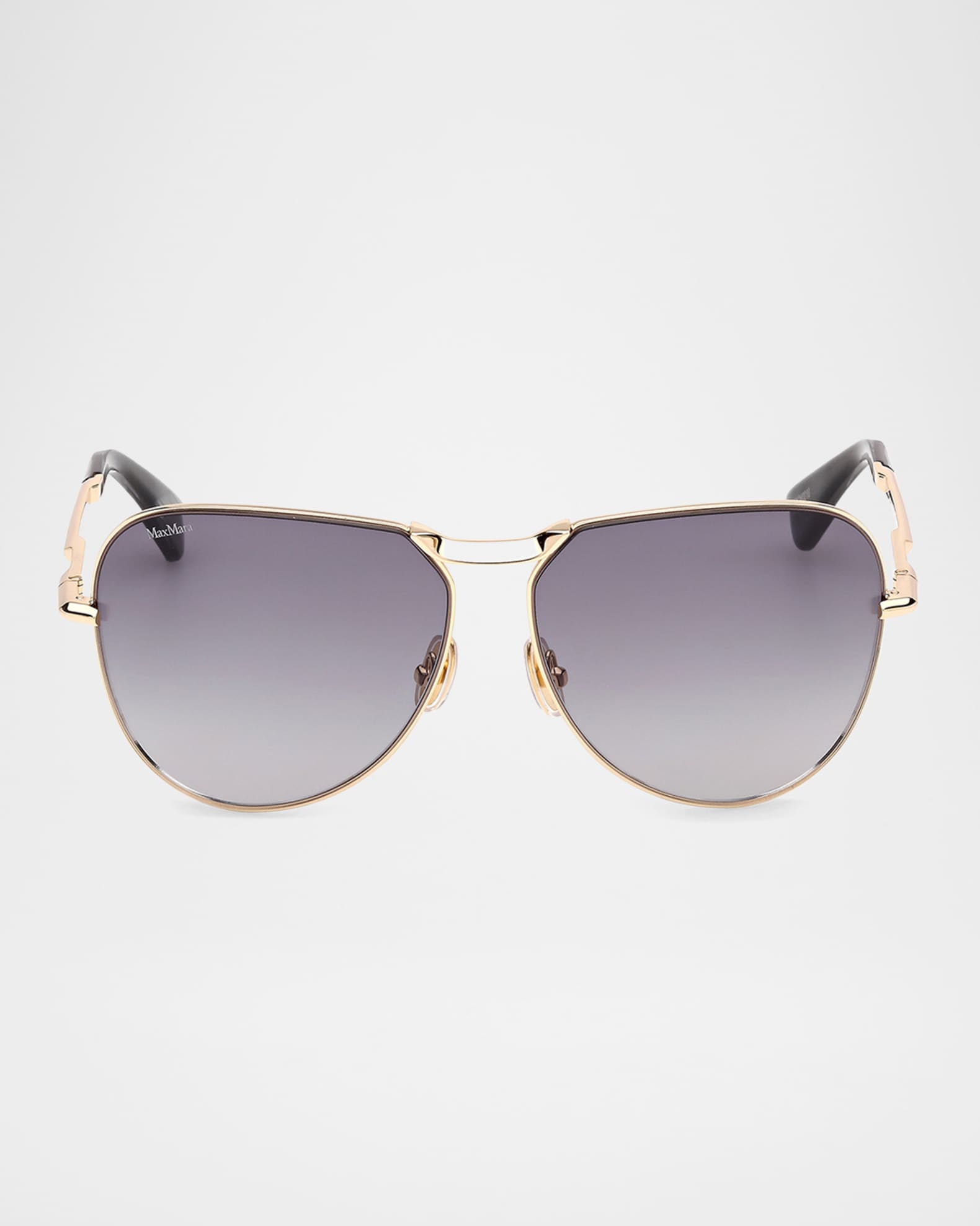 Miller-2 Metal Aviator Sunglasses 0