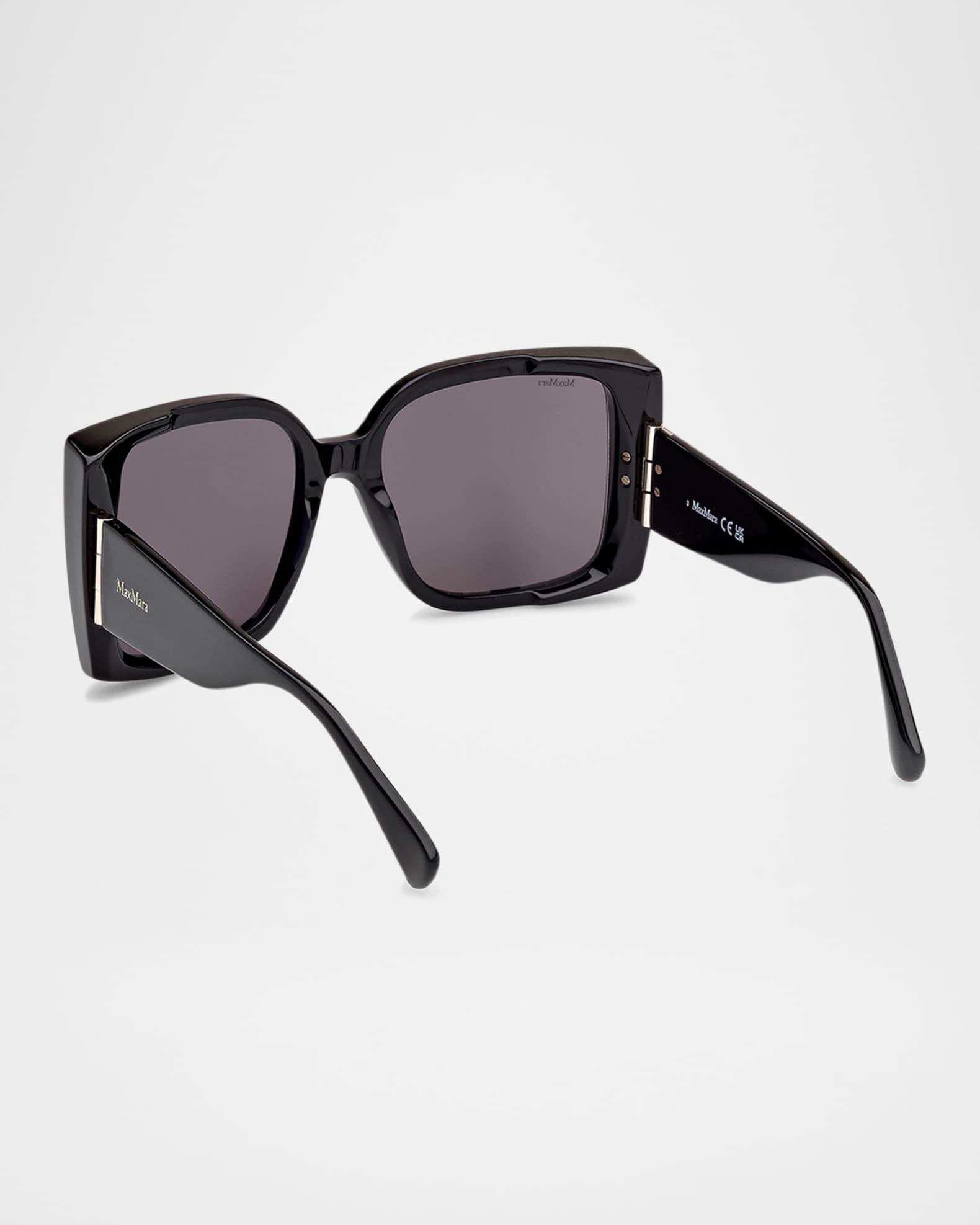 Hinge Acetate Square Sunglasses 1