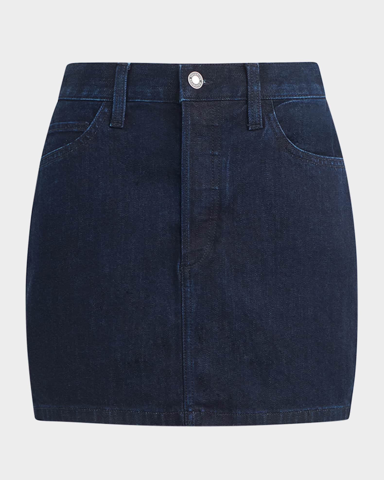 The Otto Denim Mini Skirt 0
