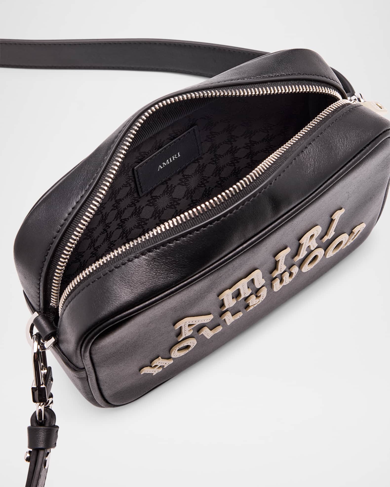 Amiri Men's Amiri Hollywood Leather Camera Bag | Neiman Marcus