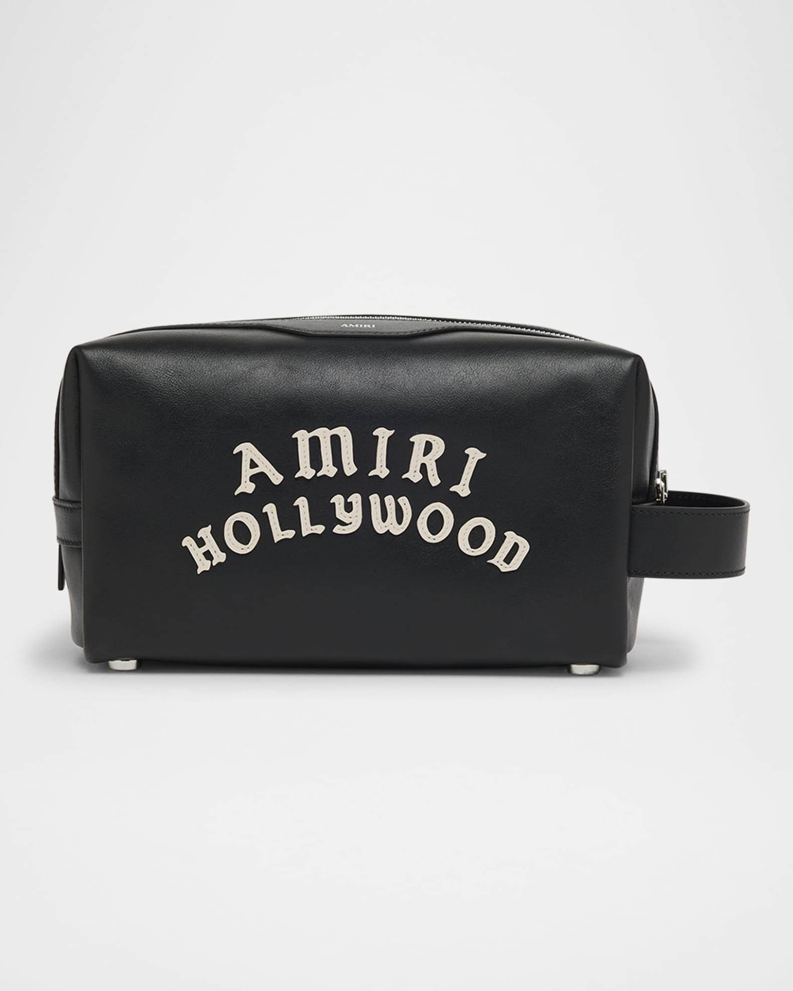 【AMIRI】「AMIRI HOLLYWOOD」ショッパーバッグ Amiri Men's Amiri Hollywood Leather Toiletry Bag | Neiman Marcus