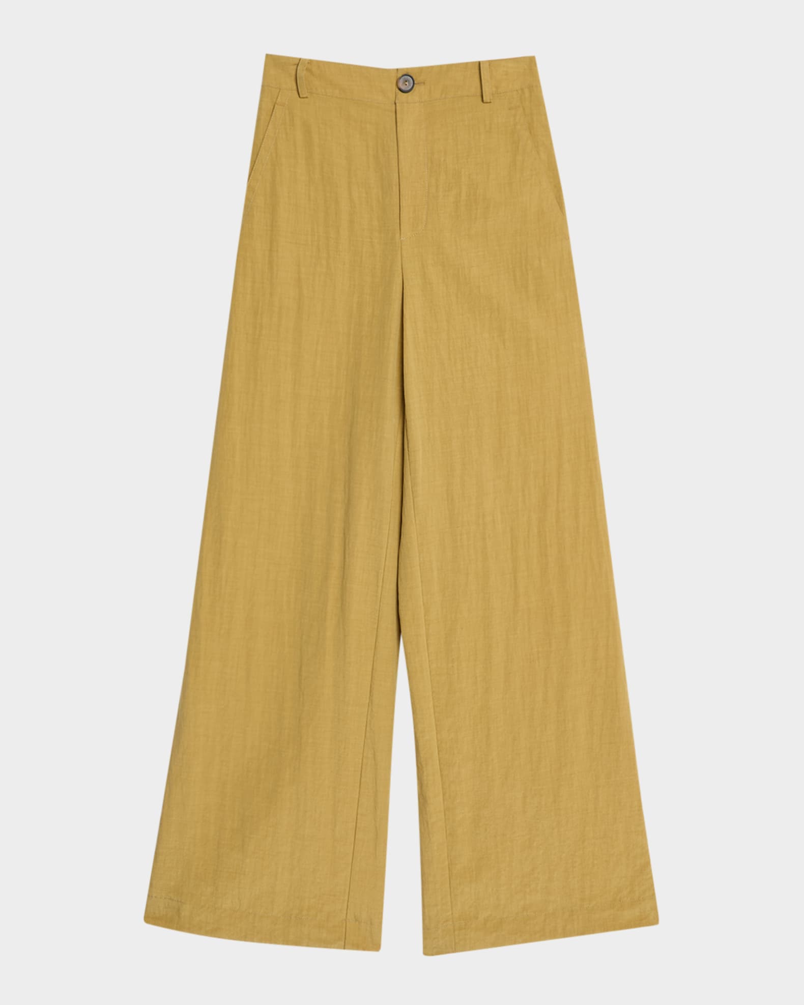 【Vince】 Mid-riseジャージワイドレッグパンツ Vince Mid-Rise Relaxed Wide-Leg Pants | Neiman Marcus