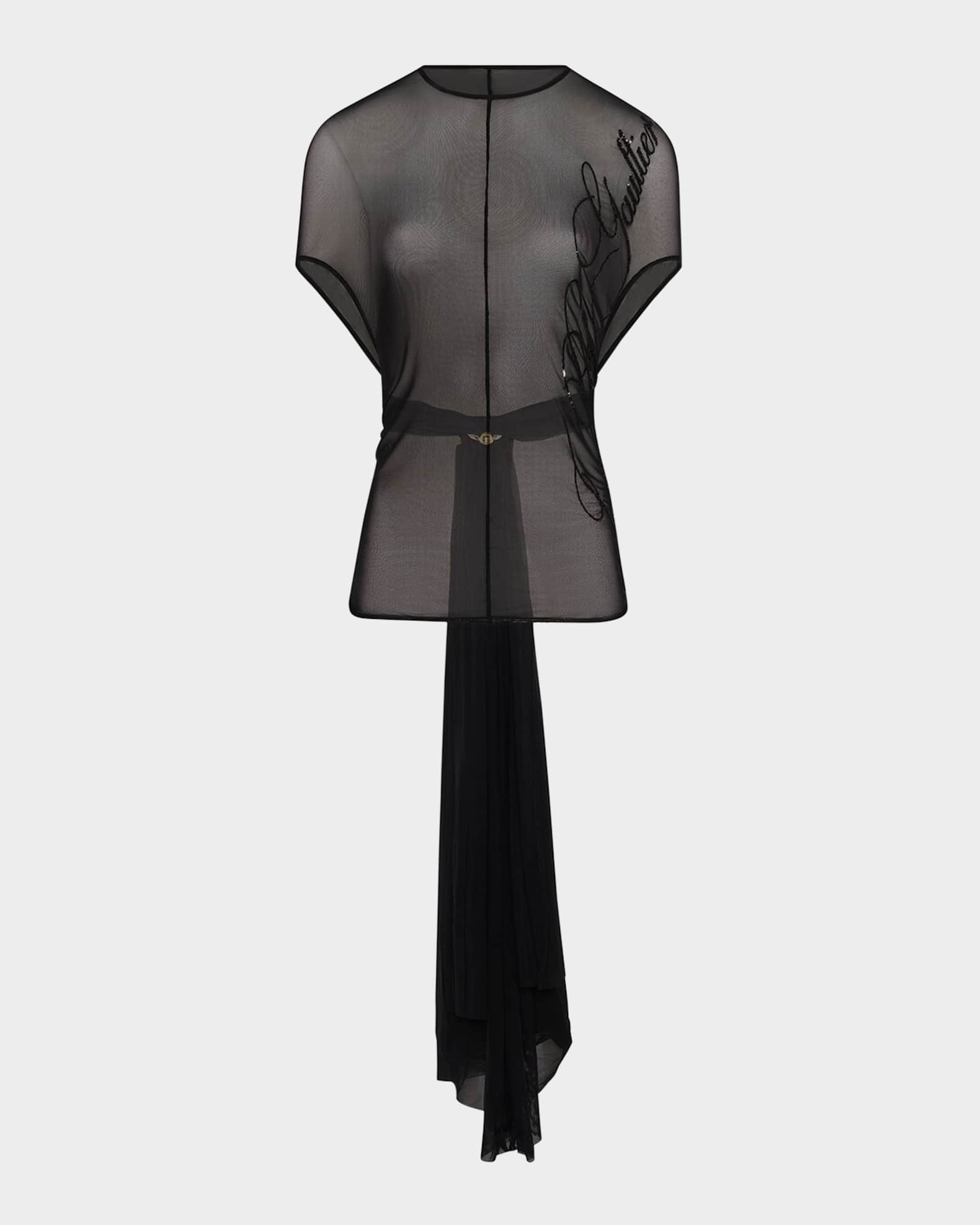 Tシャツ・カットソー JeanPaul GAULTIER Jean Paul Gaultier Sequins Top Jean Paul Gaultier - Jean Paul Gaultier | The Black