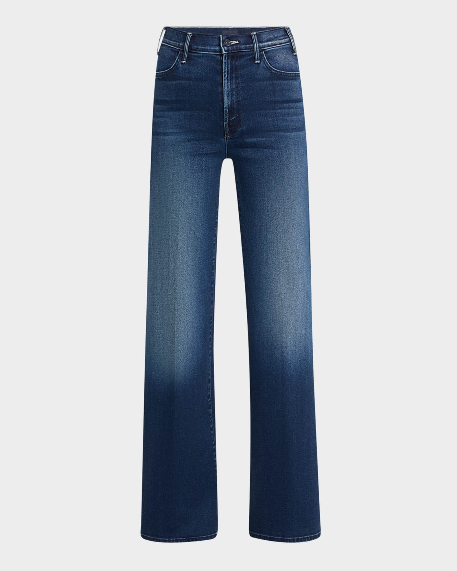 デニム・ジーパン MOTHER THE HUSTLER ROLLER JEANS MOTHER The Hustler Roller Sneak Jeans | Neiman Marcus