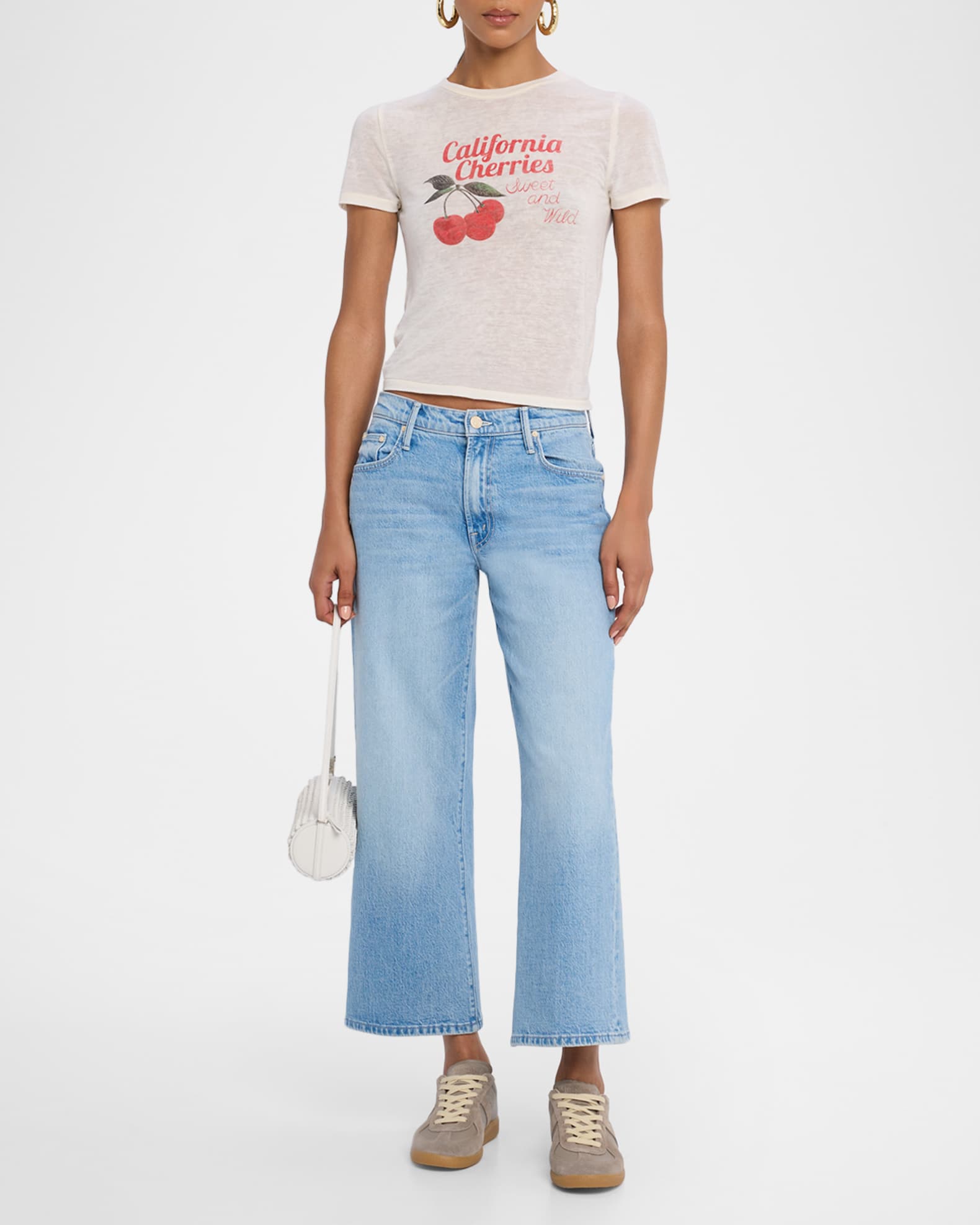 Lil' Mid-Rise Maven Ankle Jeans 1