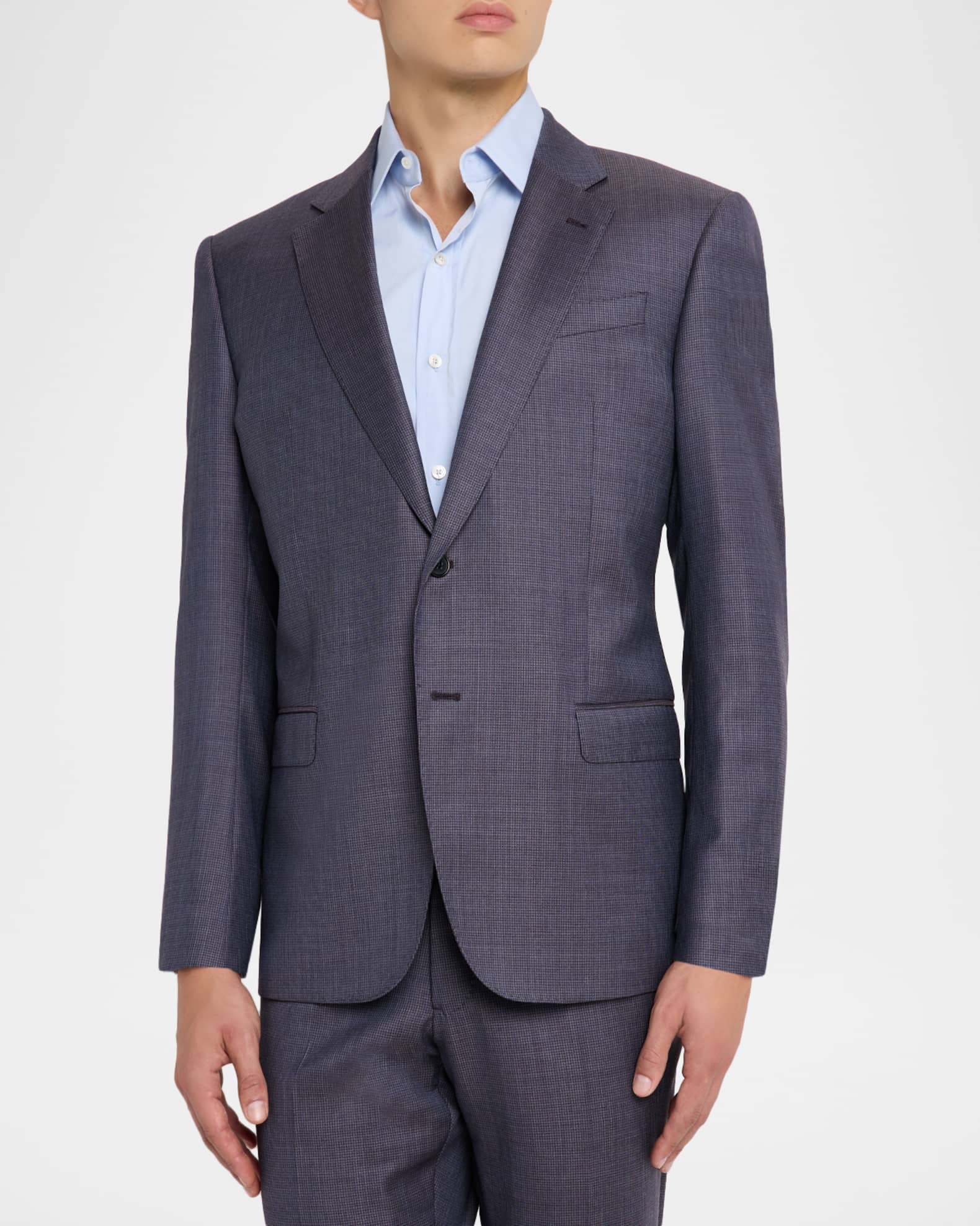 Emporio Armani Men's G Line Super 130s Pinwheel Sport Coat
