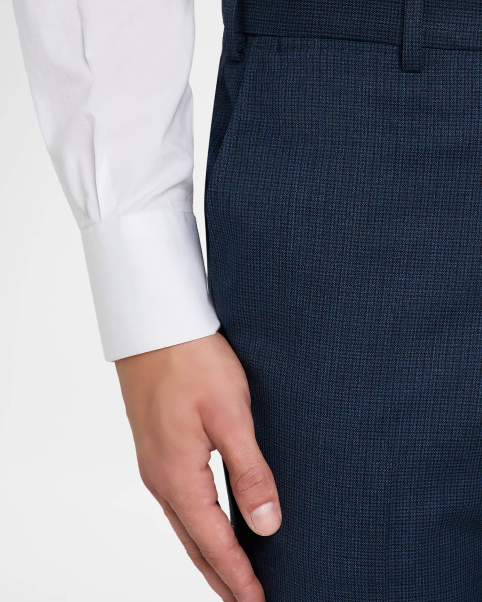 Emporio Armani Men's Wool Micro-Houndstooth G Line Suit | Neiman