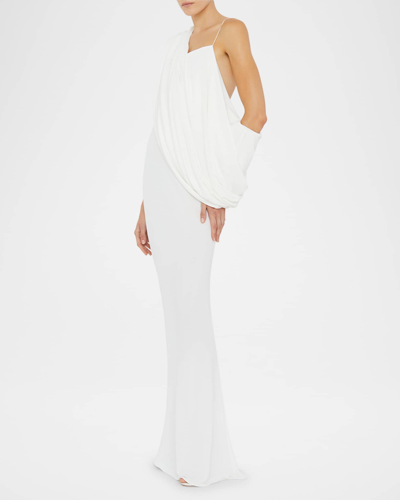 embellished halter neck a line mini dress Embellished Halterneck Mini Dress in White