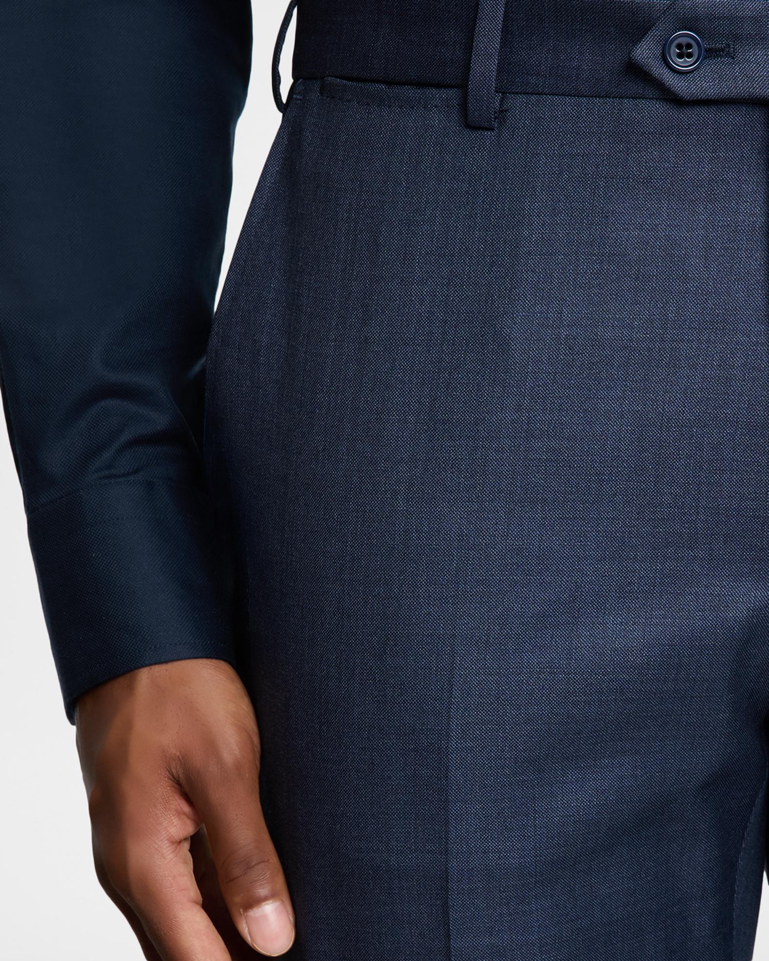 Alfani 2-piece 3 Button Black Wool Suit & Trousers. S