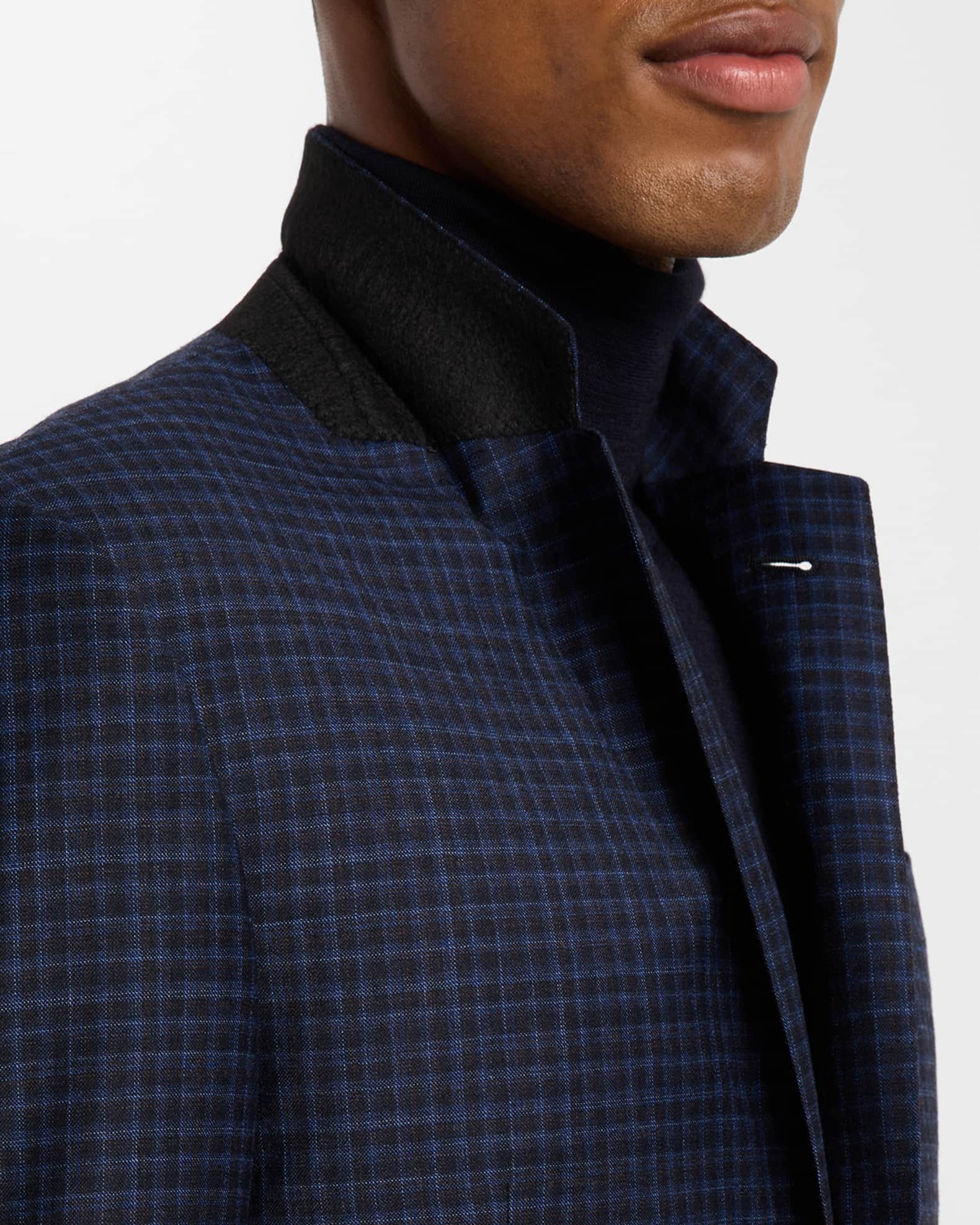 Emporio Armani Men's Wool Stretch Plaid G Line Sport Coat | Neiman