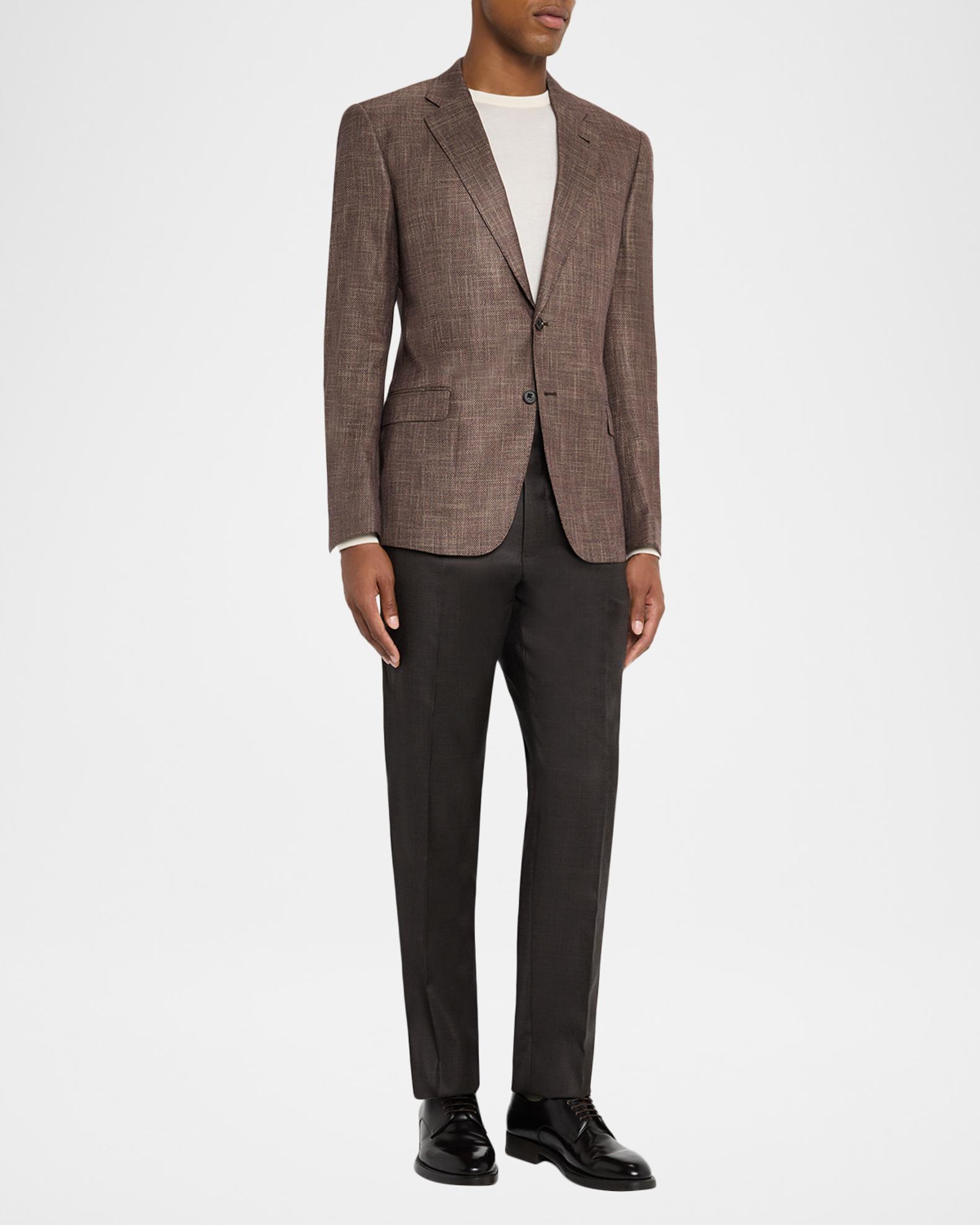 Emporio Armani Men's Bamboo Viscose Birdseye G Line Sport Coat