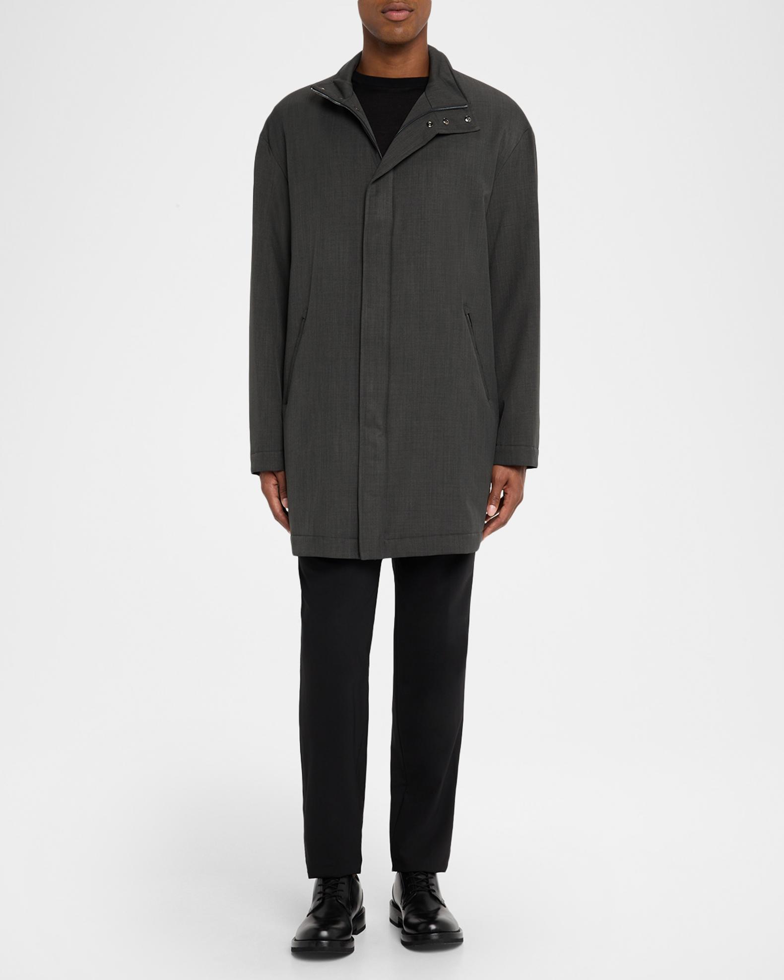 Emporio Armani Men's Lightweight Down Car Coat | Neiman Marcus