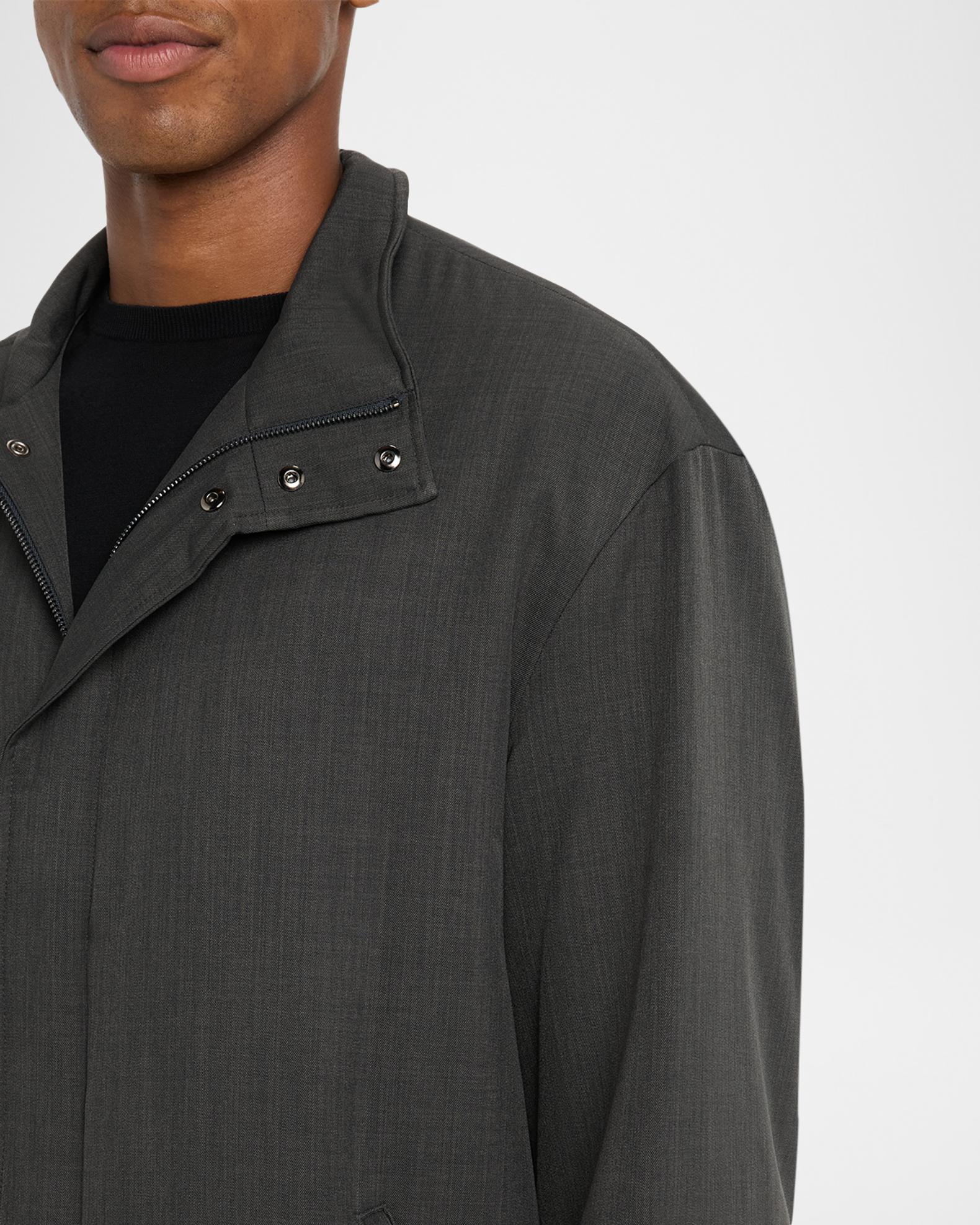 Emporio Armani Men's Lightweight Down Car Coat | Neiman Marcus