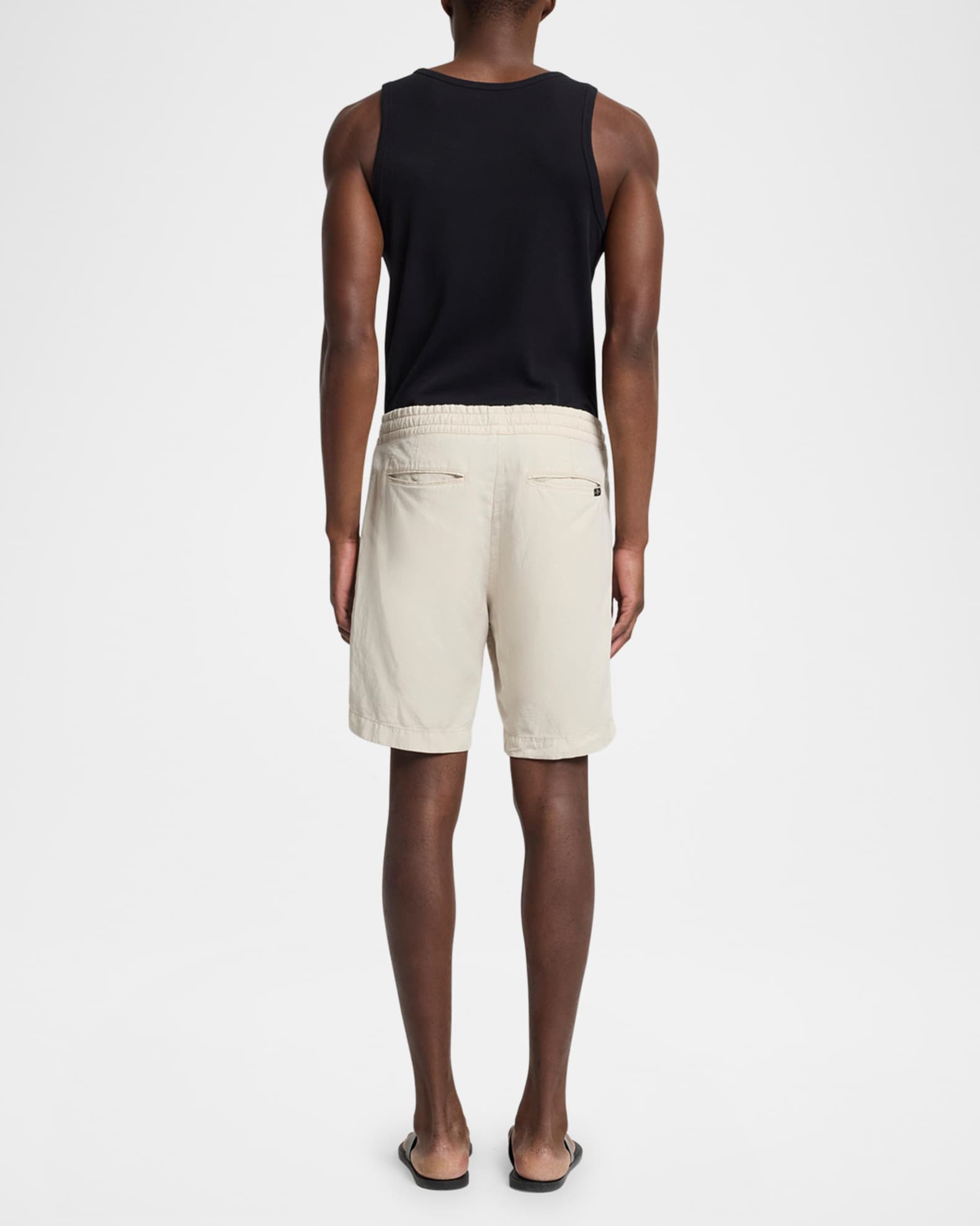 Men's Cotton-Blend Jogger Shorts