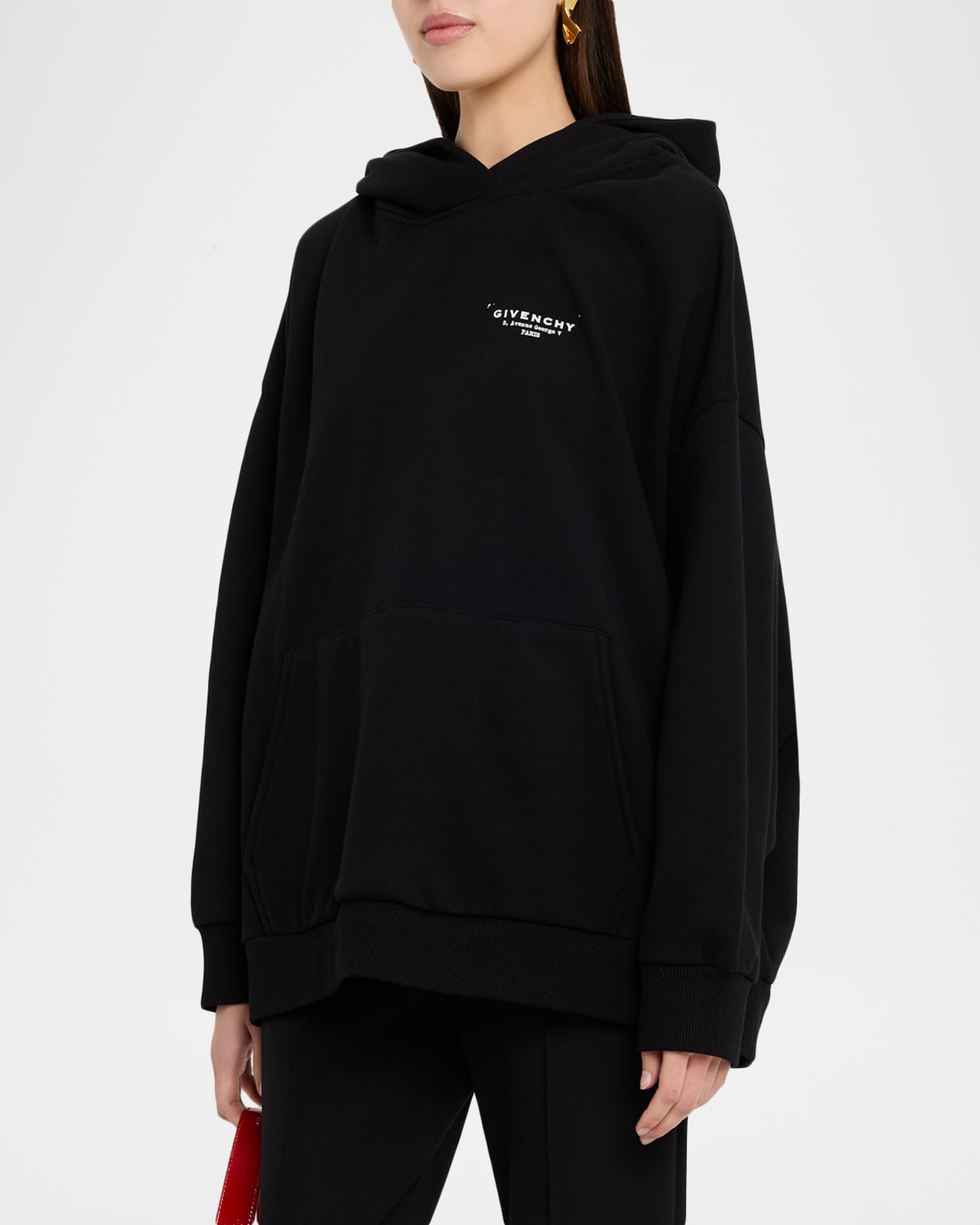 Givenchy Logo Oversized Hoodie | Neiman Marcus
